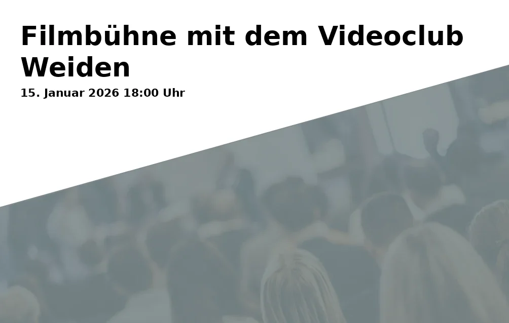 Filmbühne mit dem Videoclub Weiden