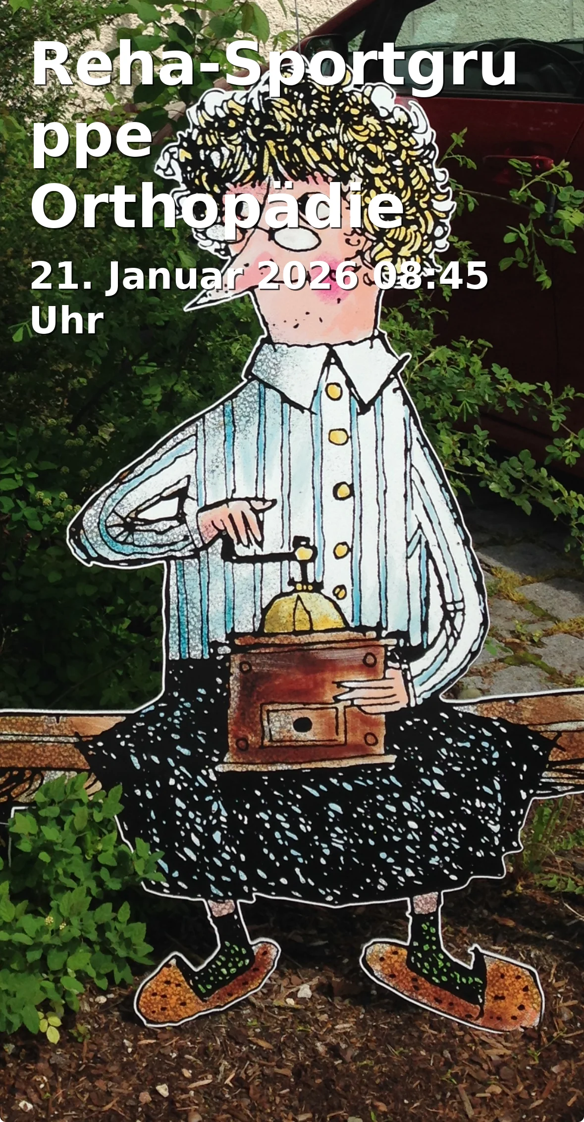 Reha-Sportgruppe Orthopädie (BVS Weiden) – Kursreihe Januar bis April 2026