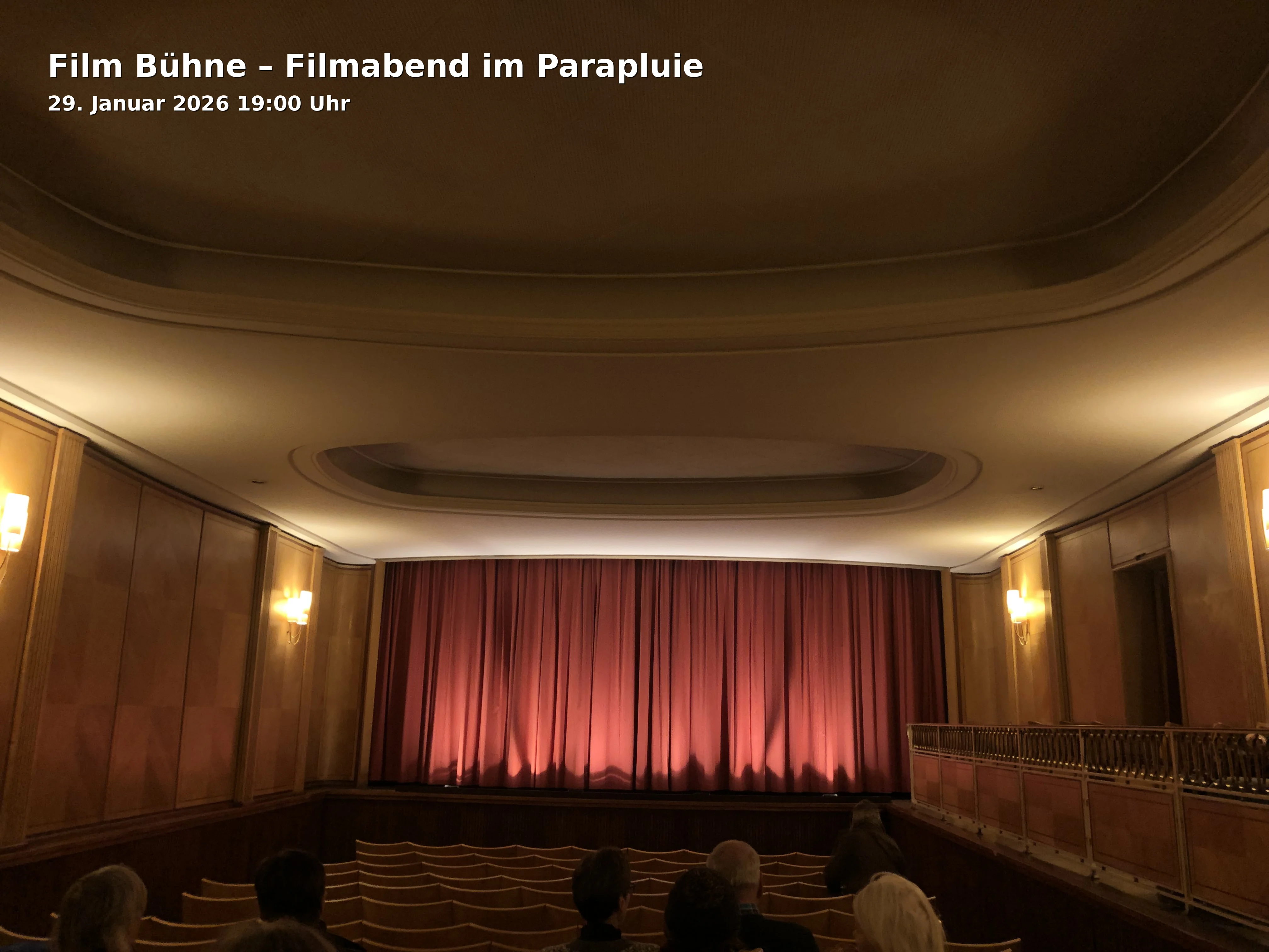 Film Bühne – Filmabend im Parapluie