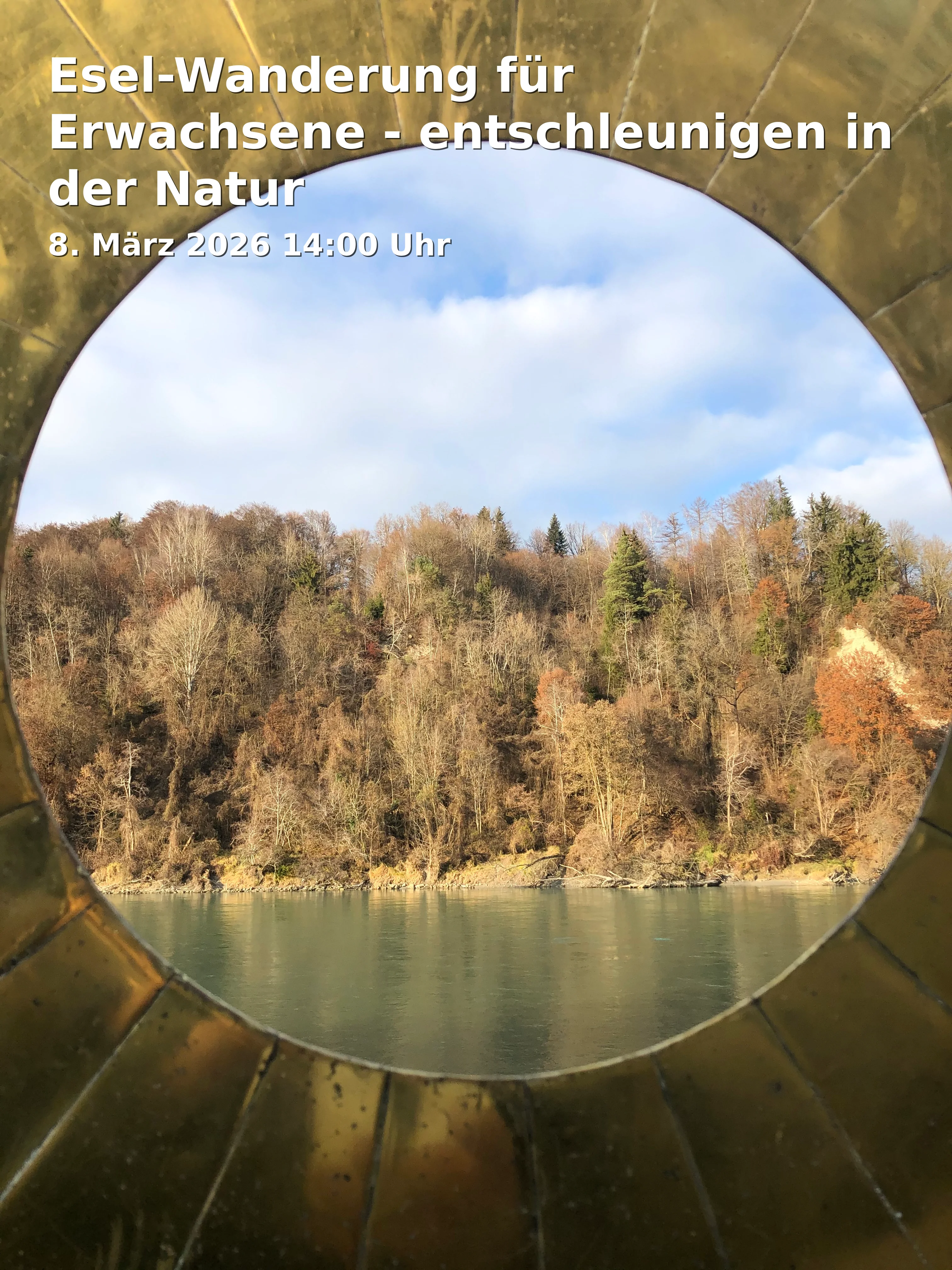 Event: Esel-Wanderung für Erwachsene - entschleunigen in der Natur