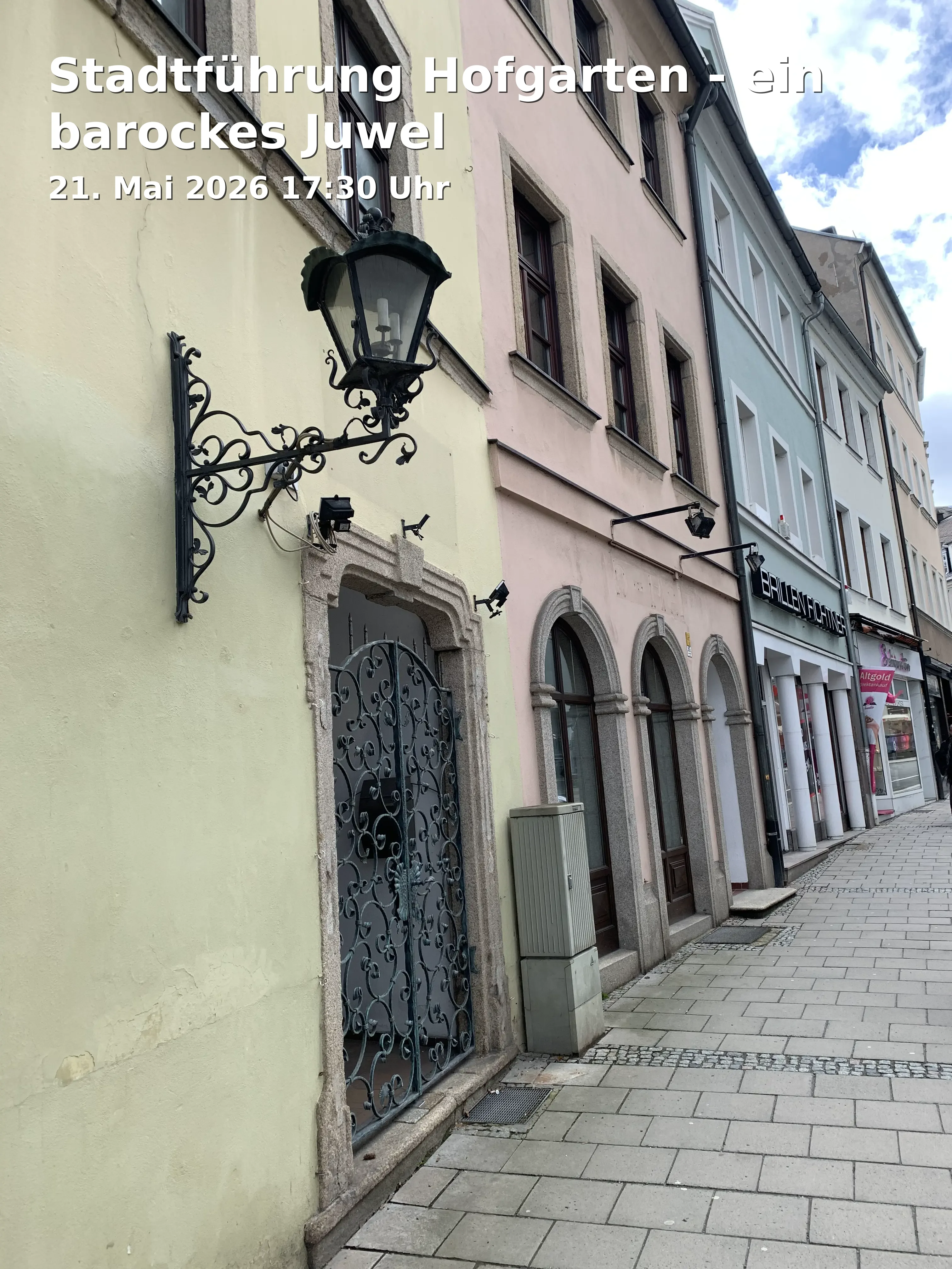 Event: Stadtführung Hofgarten - ein barockes Juwel