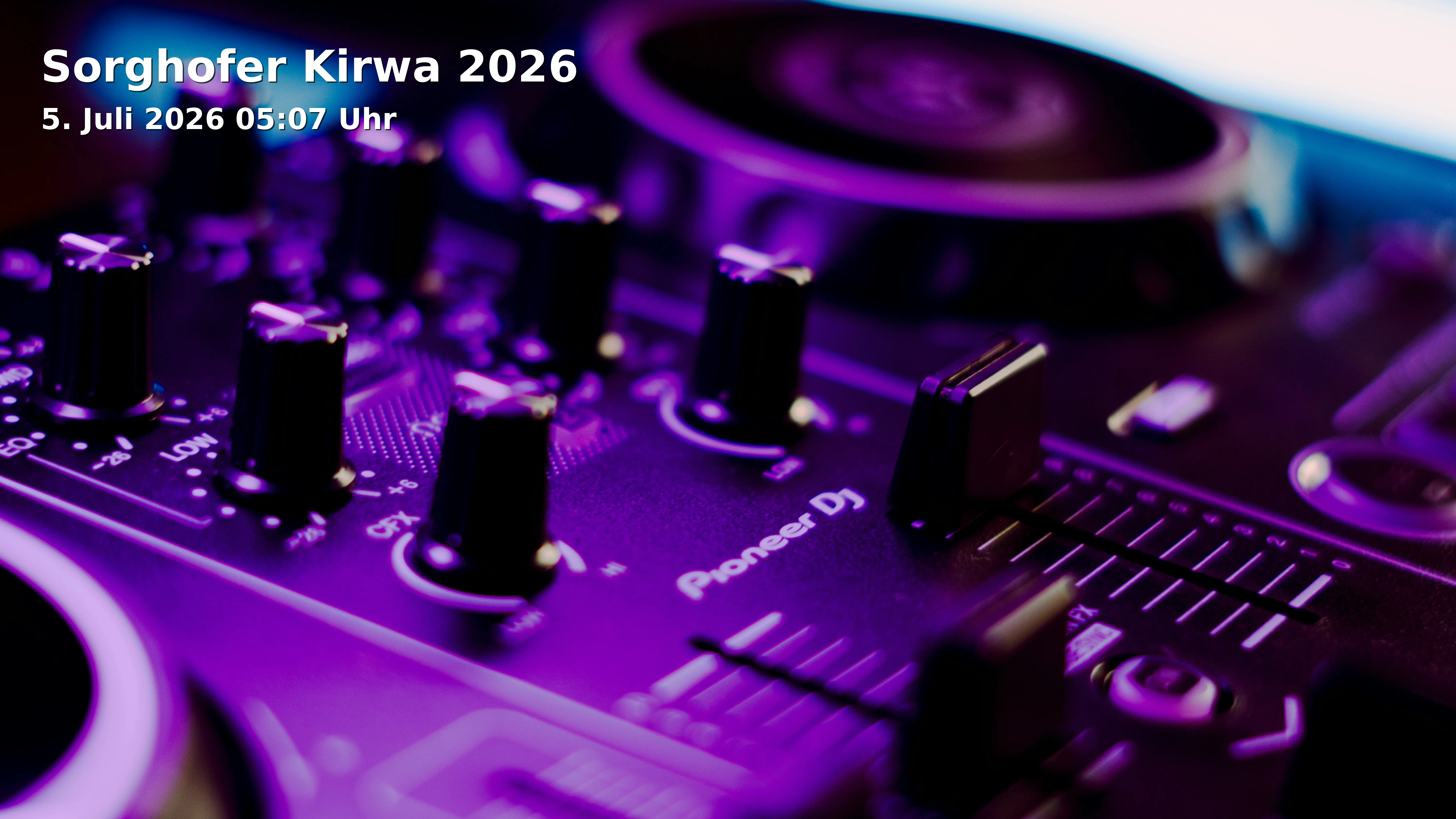 Event: Sorghofer Kirwa 2026