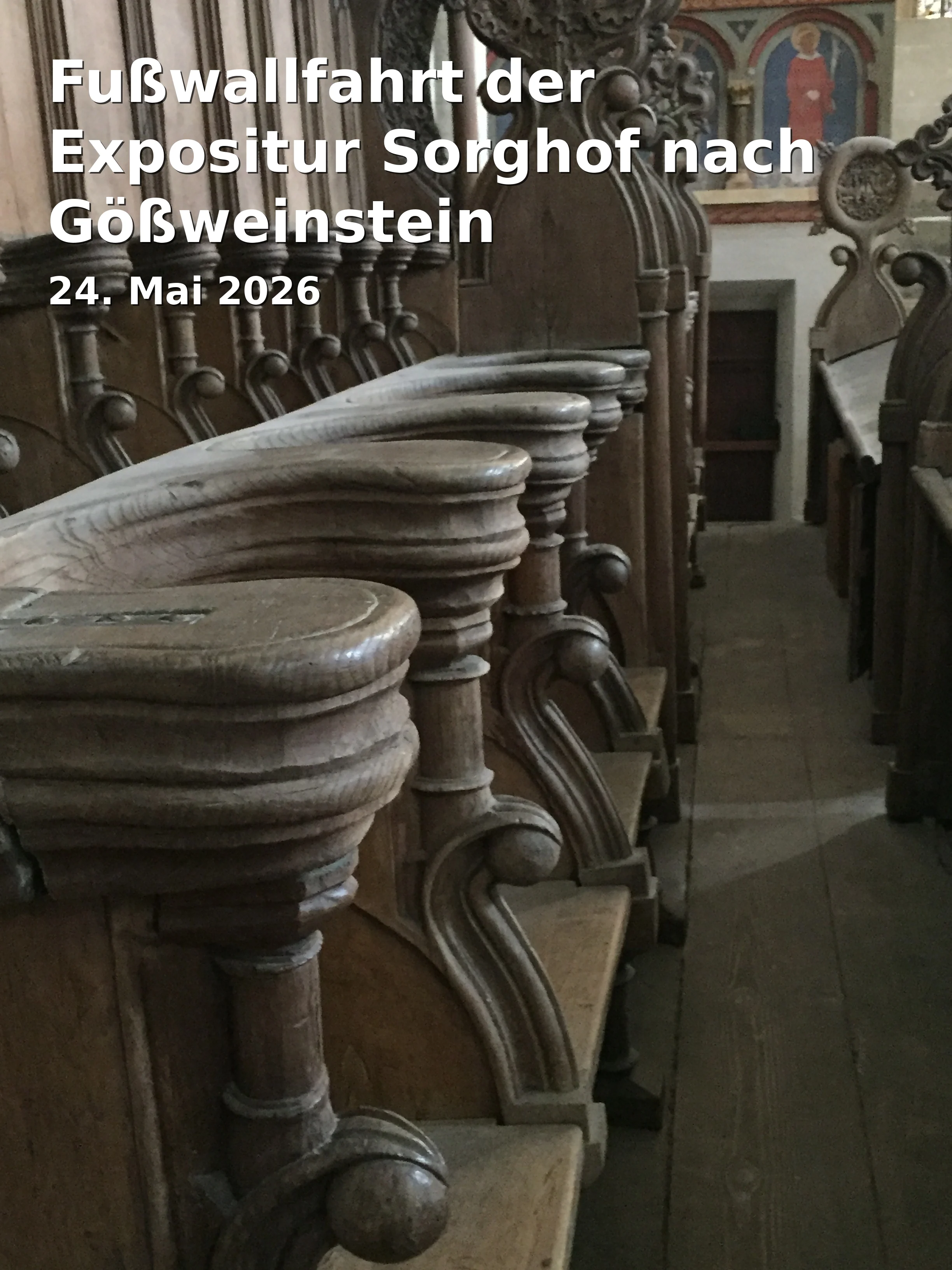 Event: Fußwallfahrt der Expositur Sorghof nach Gößweinstein