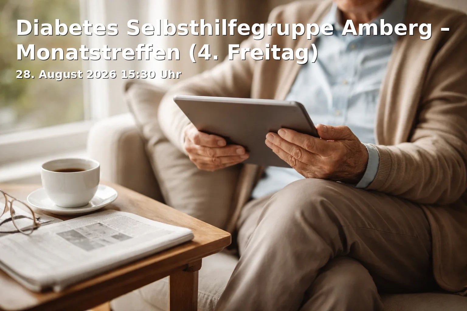 Event: Diabetes Selbsthilfegruppe Amberg – Monatstreffen (4. Freitag)
