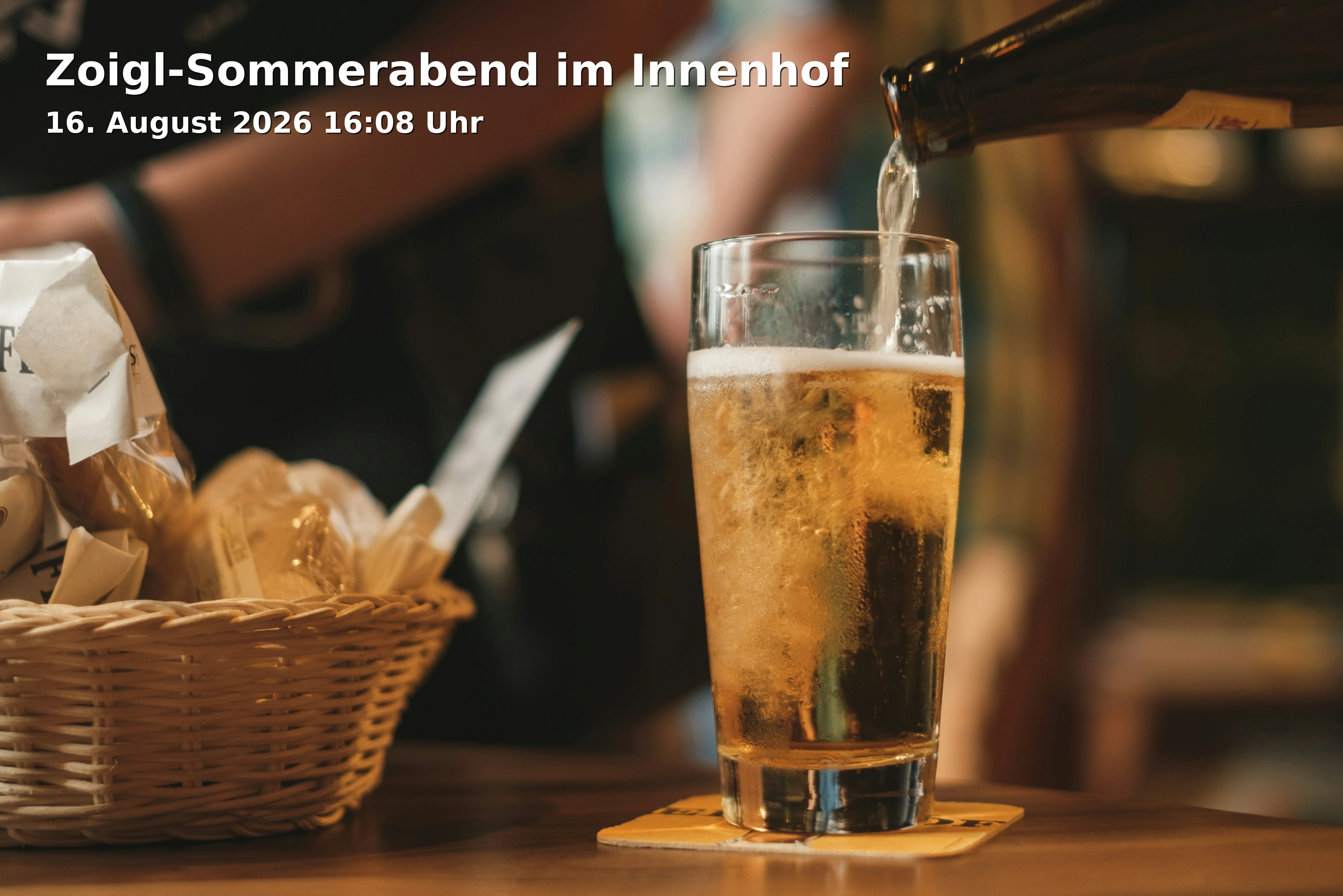 Event: Zoigl-Sommerabend im Innenhof