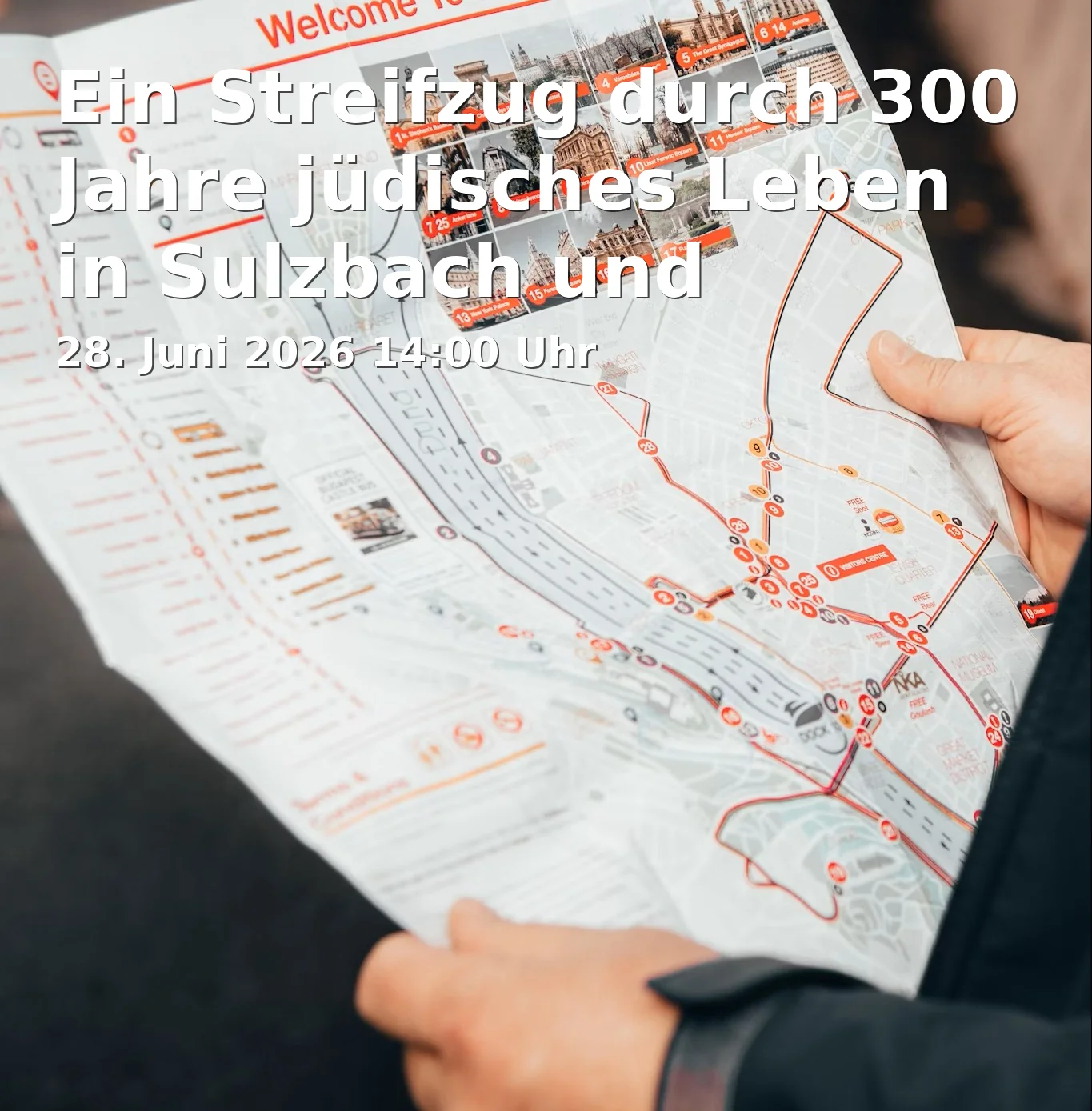 Event: Ein Streifzug durch 300 Jahre jüdisches Leben in Sulzbach und Rosenberg