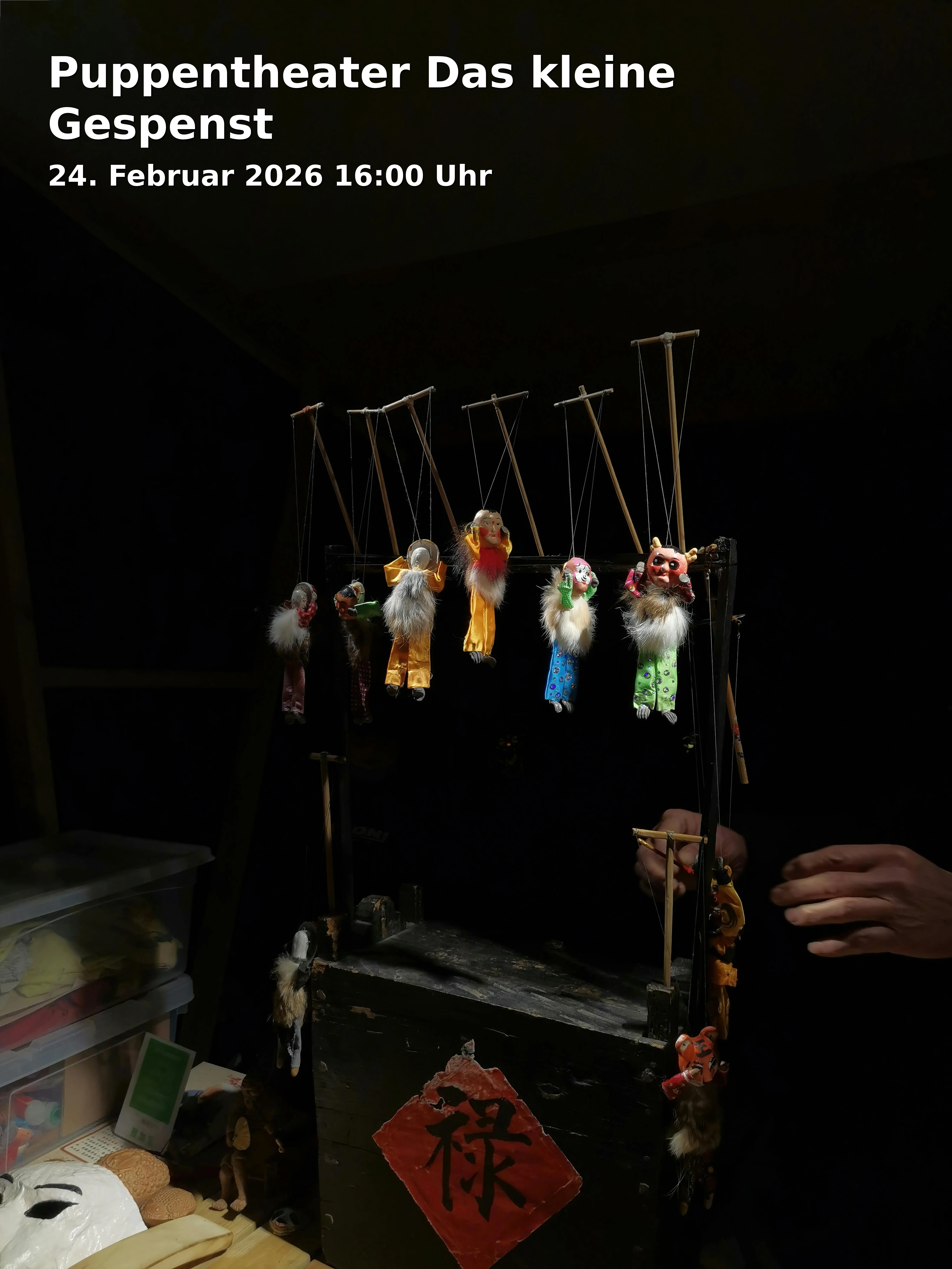 Puppentheater Das kleine Gespenst