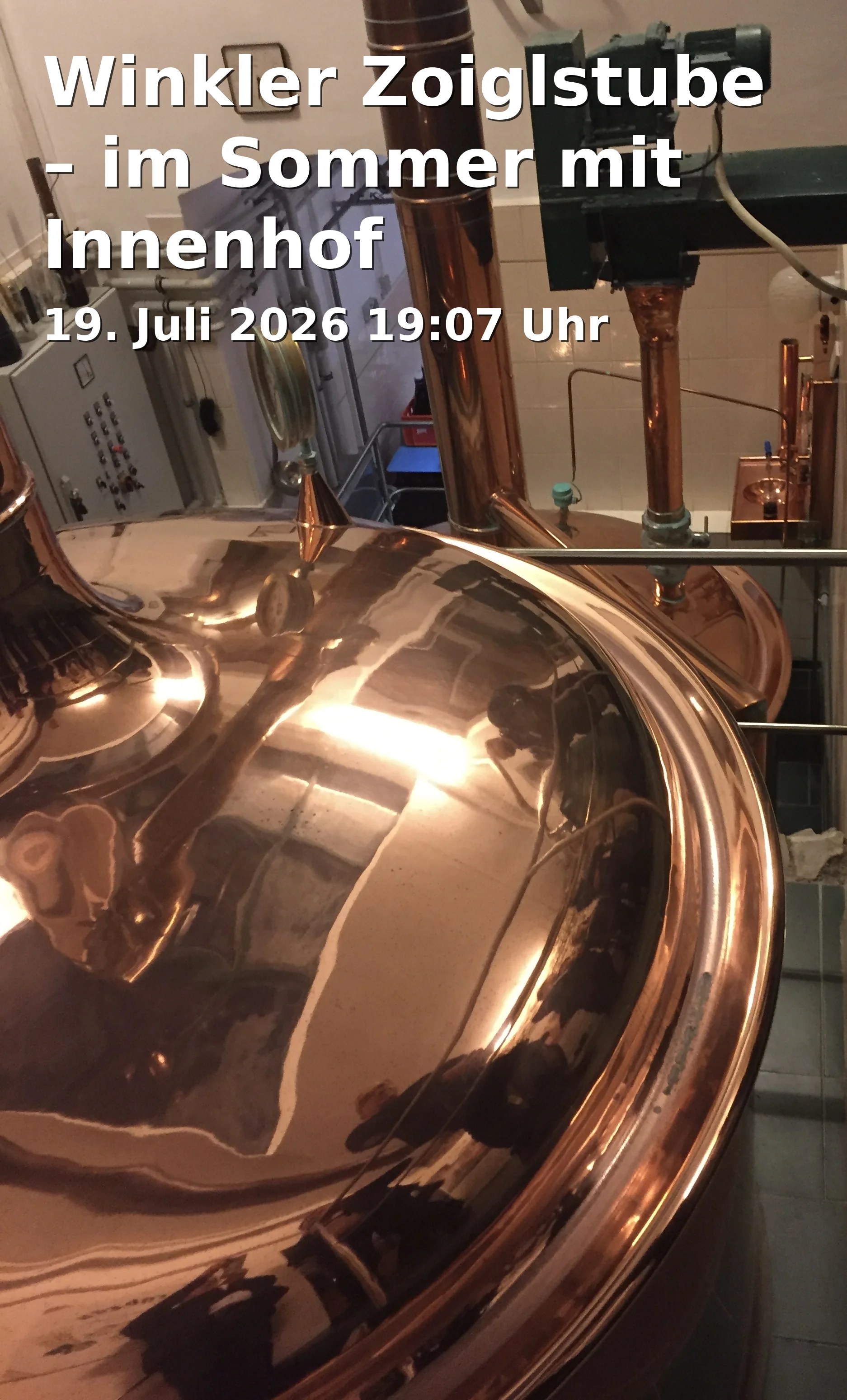 Event: Winkler Zoiglstube – im Sommer mit Innenhof