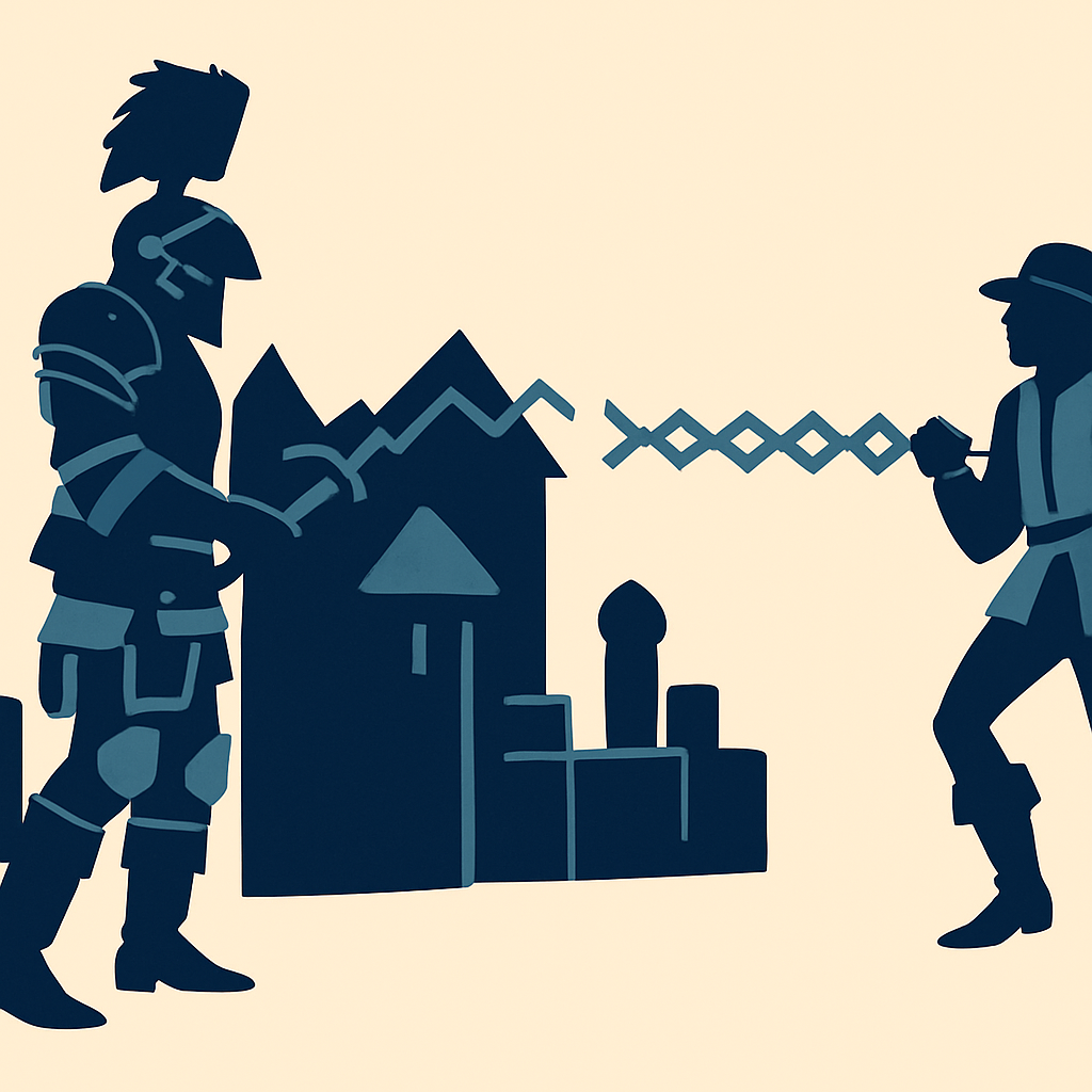 Knights, Knights or We Build a Castle – Theater and Lots of Wood