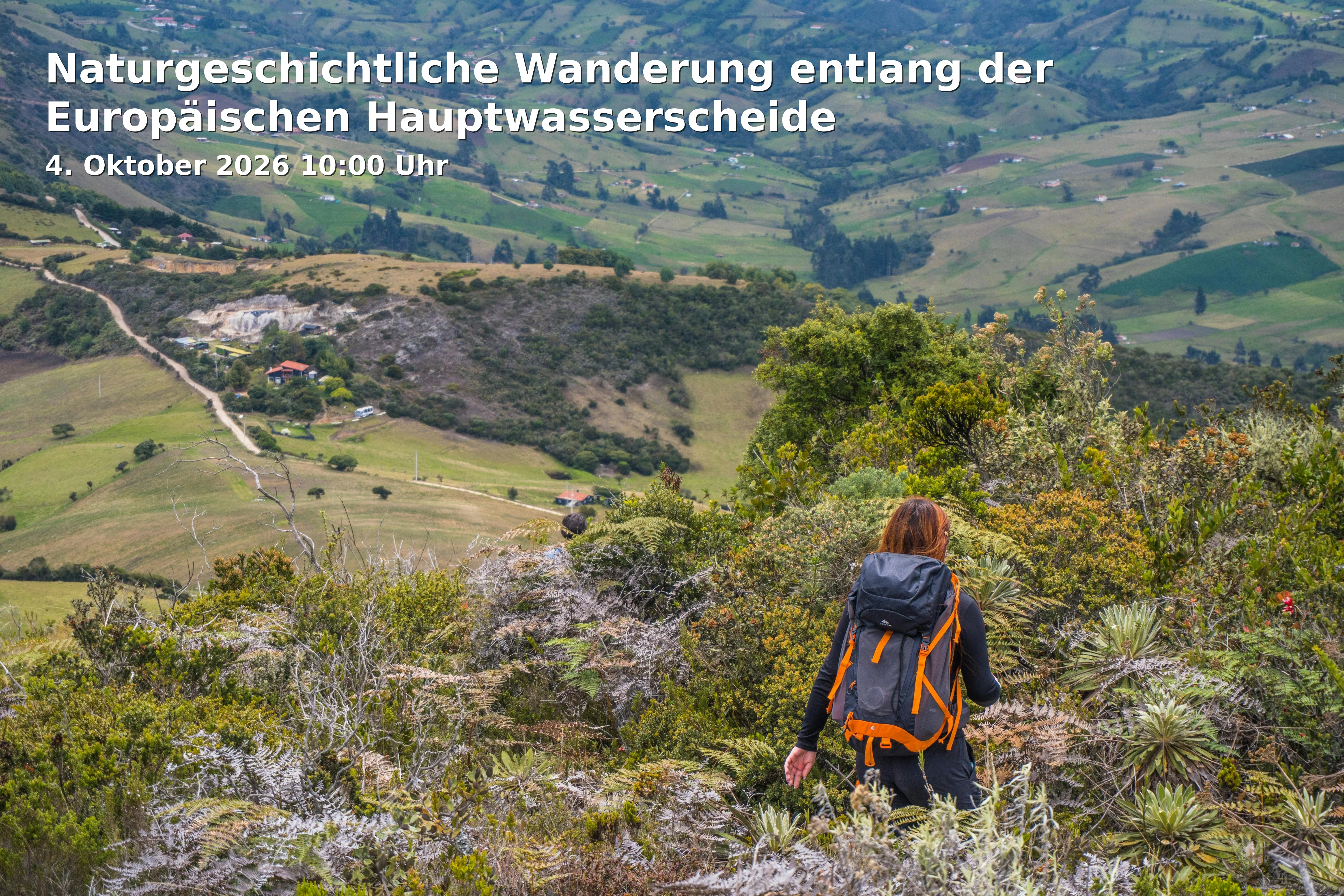 Event: Naturgeschichtliche Wanderung entlang der Europäischen Hauptwasserscheide