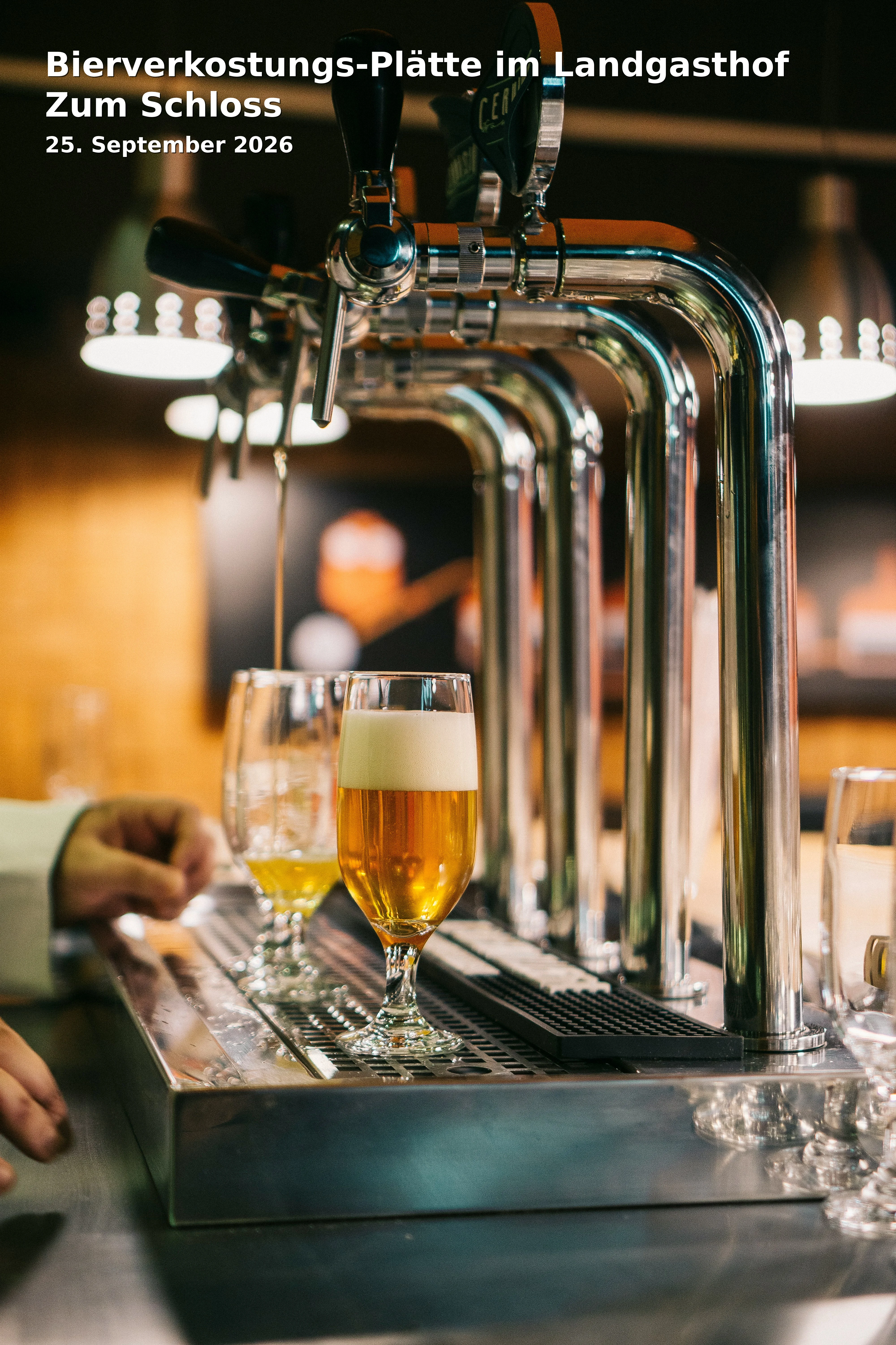 Event: Bierverkostungs-Plätte im Landgasthof Zum Schloss