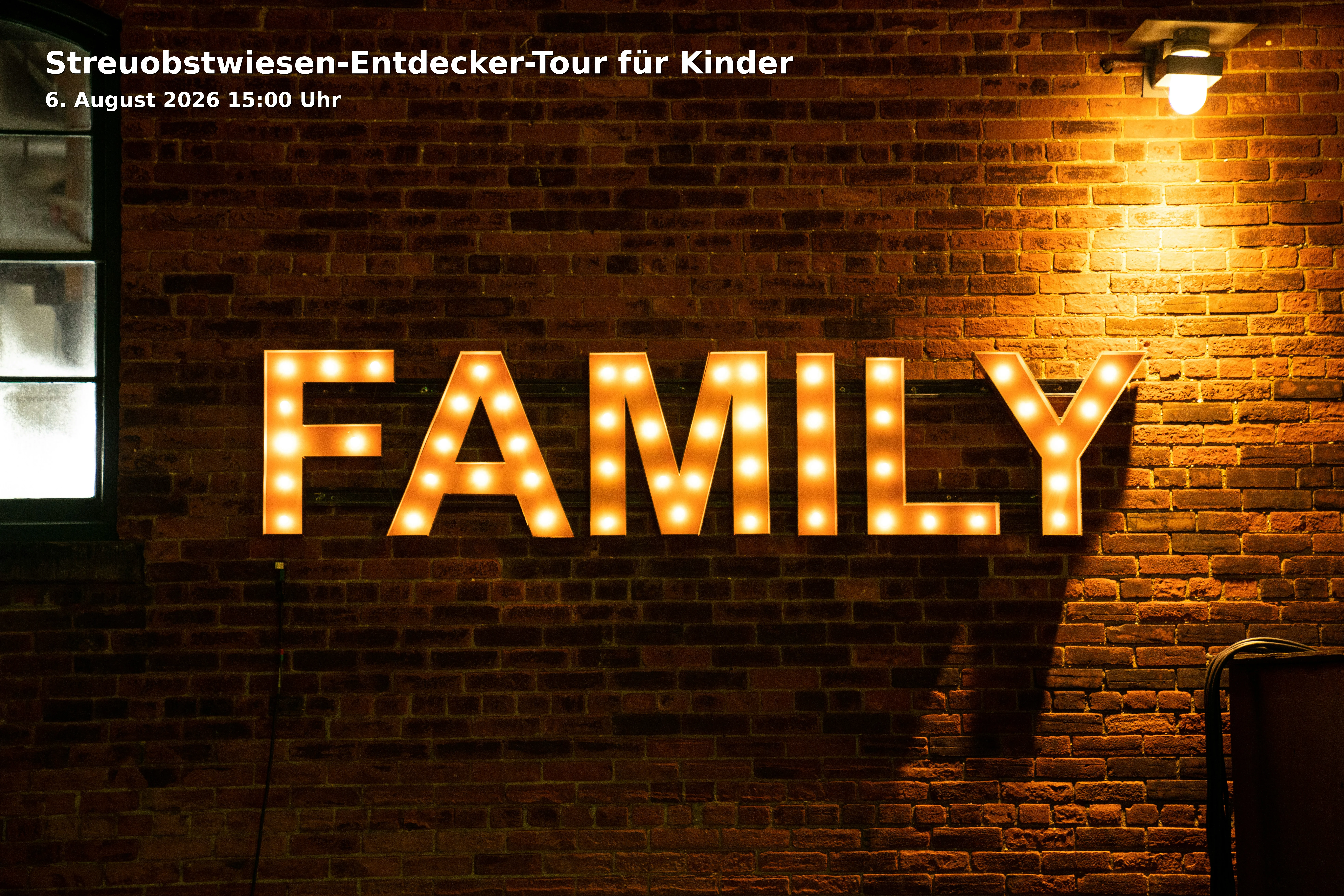 Event: Streuobstwiesen-Entdecker-Tour für Kinder