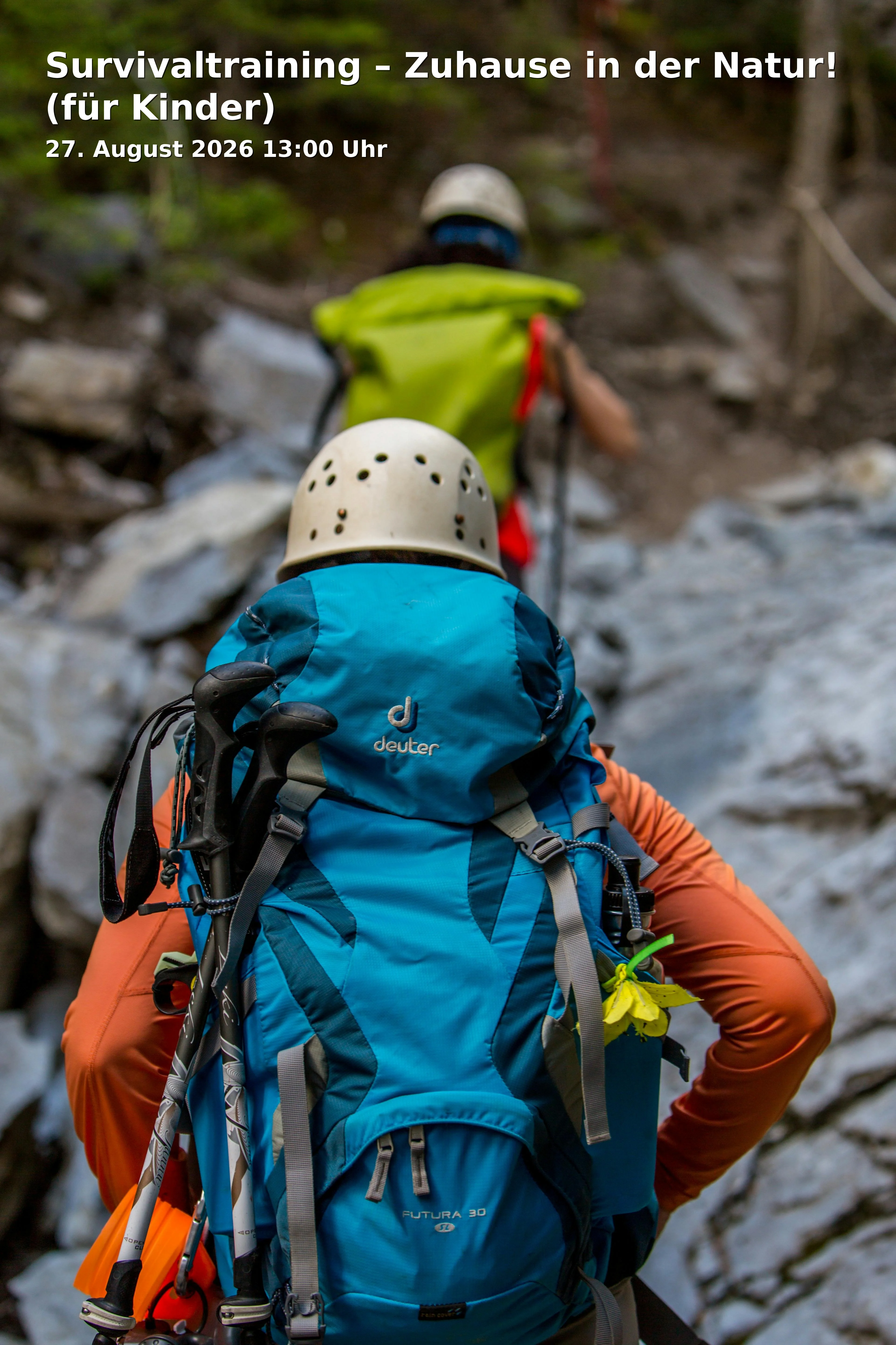 Event: Survivaltraining – Zuhause in der Natur! (für Kinder)