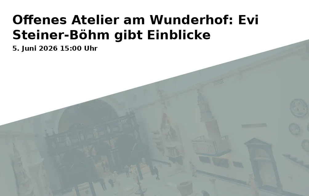 Event: Offenes Atelier am Wunderhof: Evi Steiner-Böhm gibt Einblicke