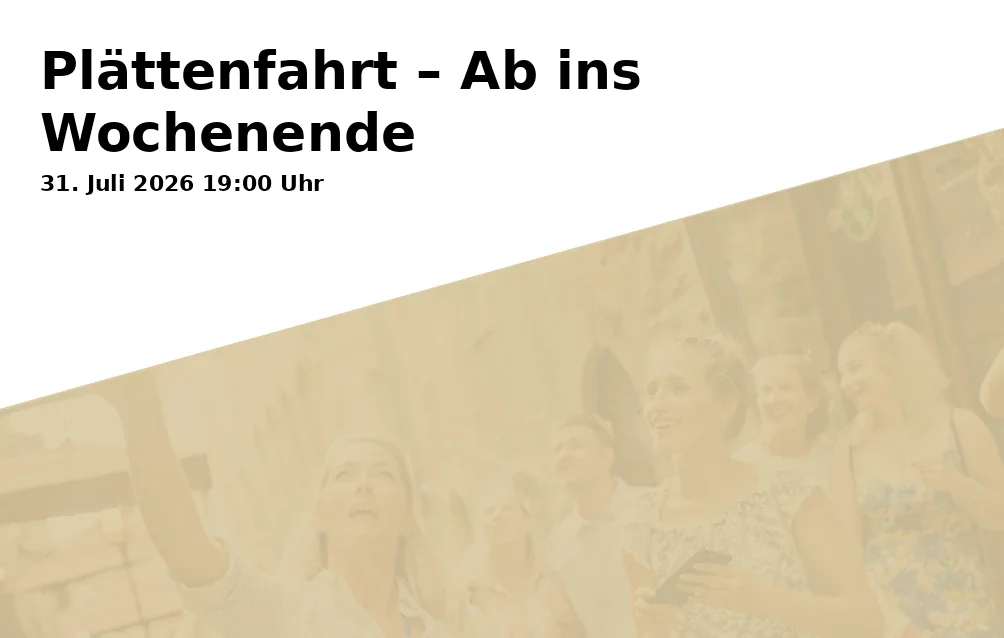 Event: Boat Trip – Into the Weekend