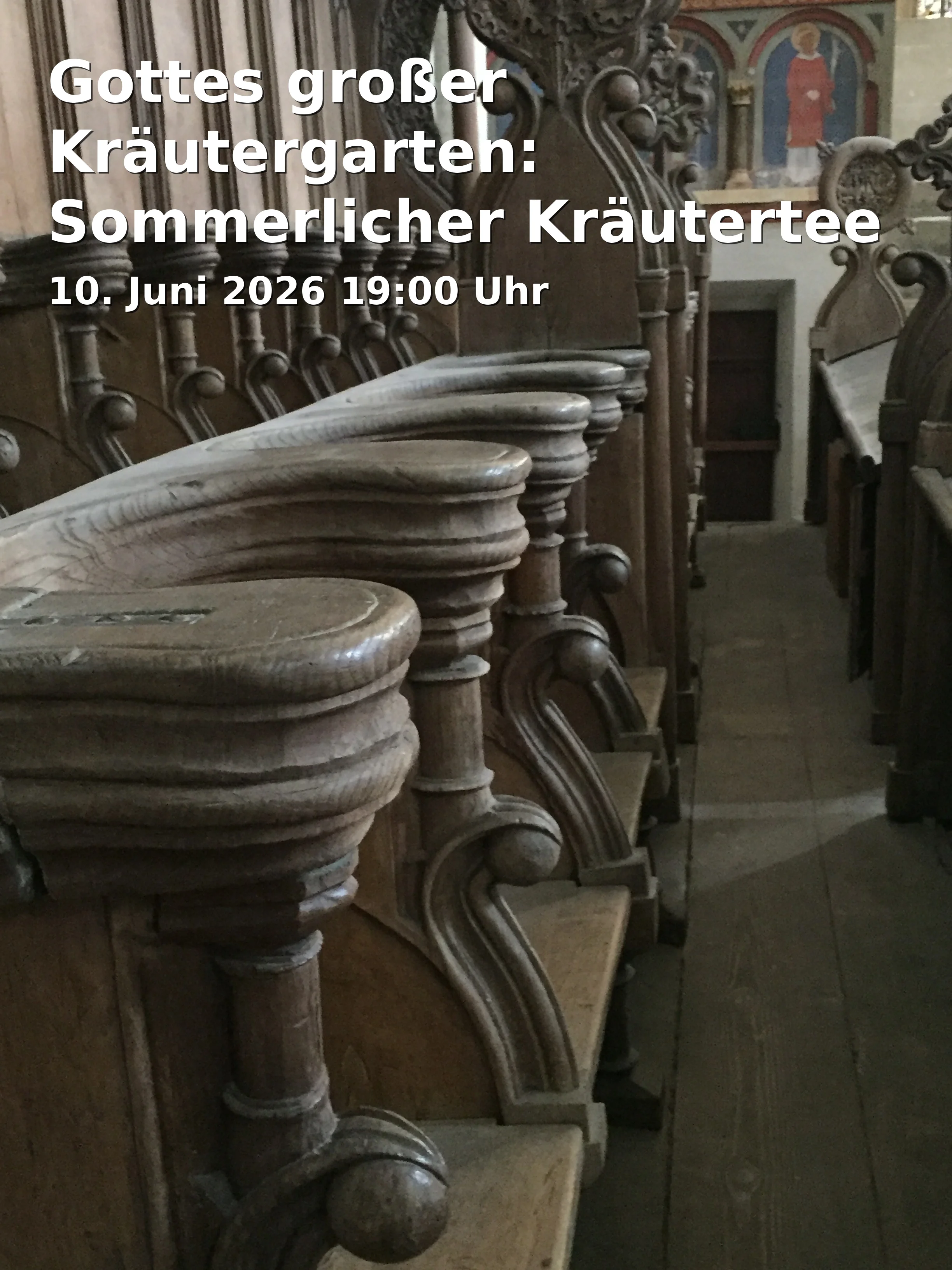 Event: Gottes großer Kräutergarten: Sommerlicher Kräutertee mit Jana Völkel