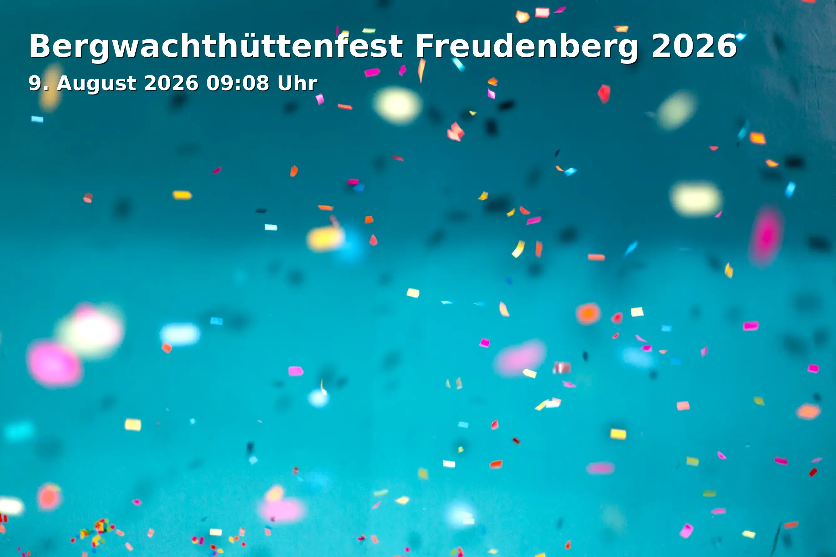 Event: Bergwachthüttenfest Freudenberg 2026