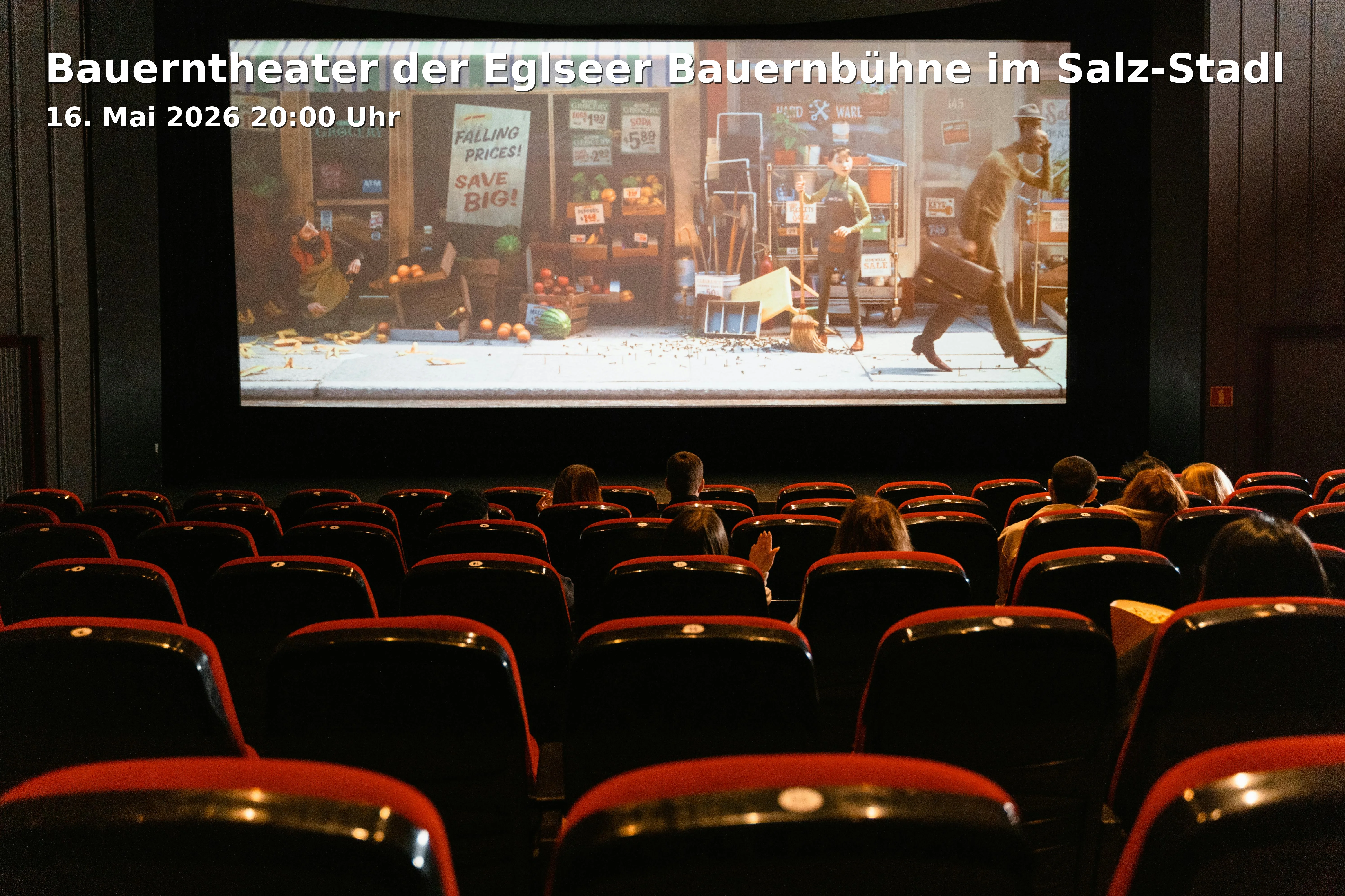 Event: Bauerntheater der Eglseer Bauernbühne im Salz-Stadl
