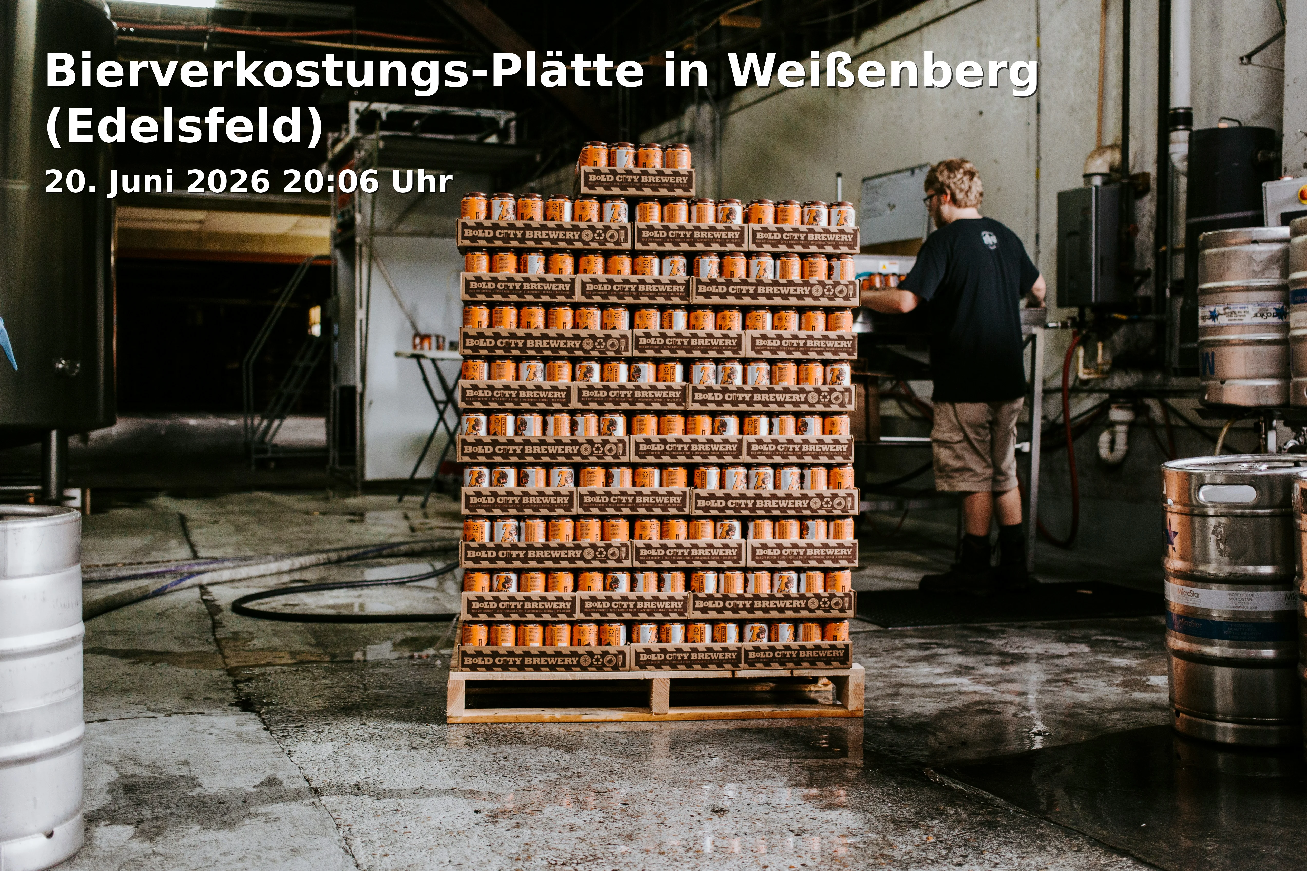 Event: Bierverkostungs-Plätte in Weißenberg (Edelsfeld)