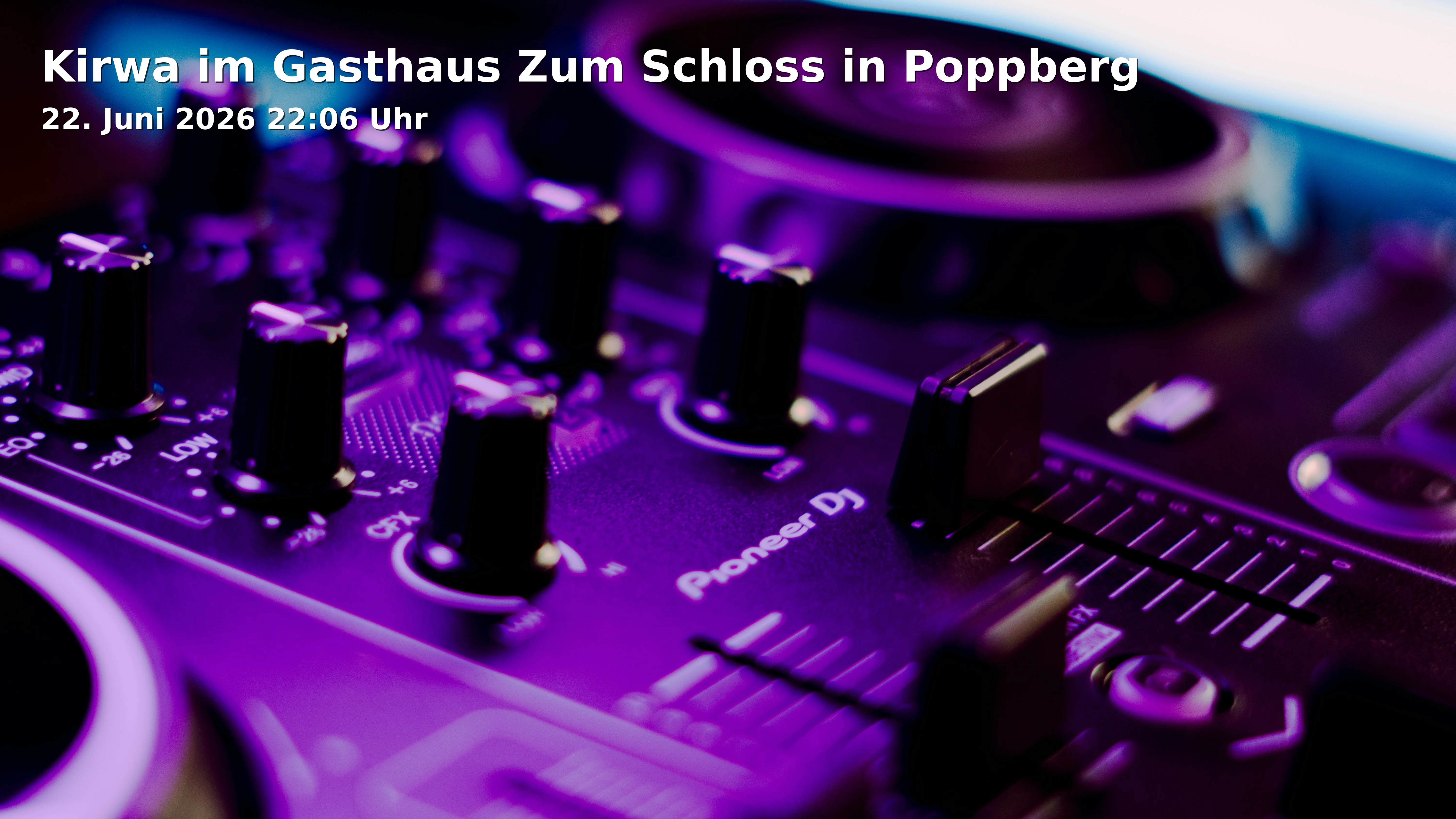 Event: Kirwa im Gasthaus Zum Schloss in Poppberg