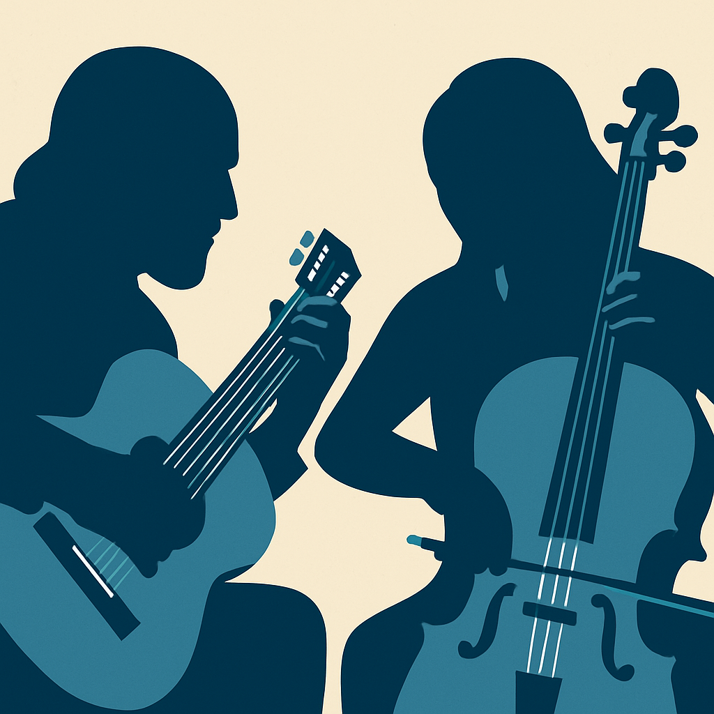 Event: Duo Burstein & Legnani – Jubiläumstour 30 Jahre: Cello & Gitarre