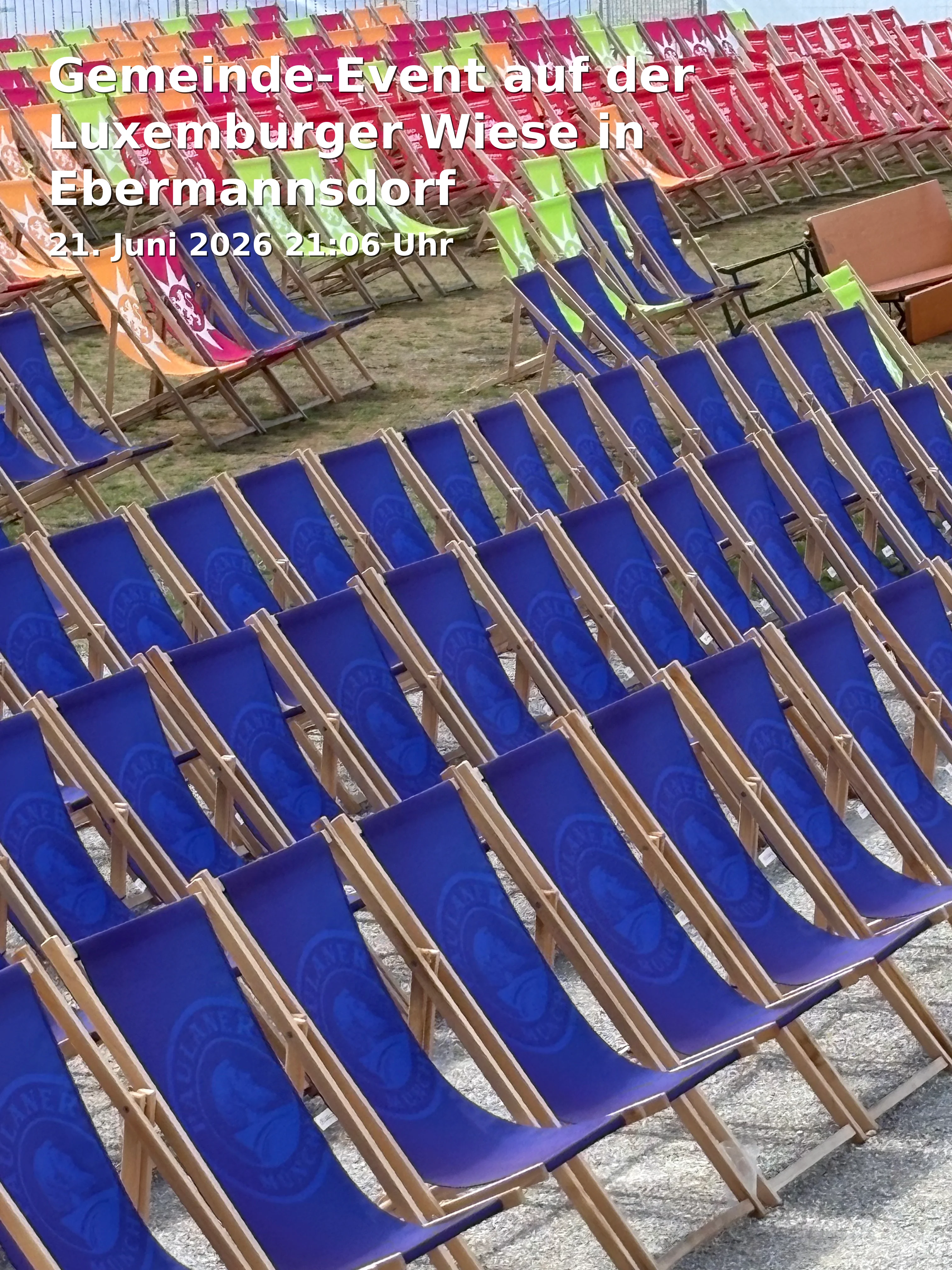 Event: Gemeinde-Event auf der Luxemburger Wiese in Ebermannsdorf