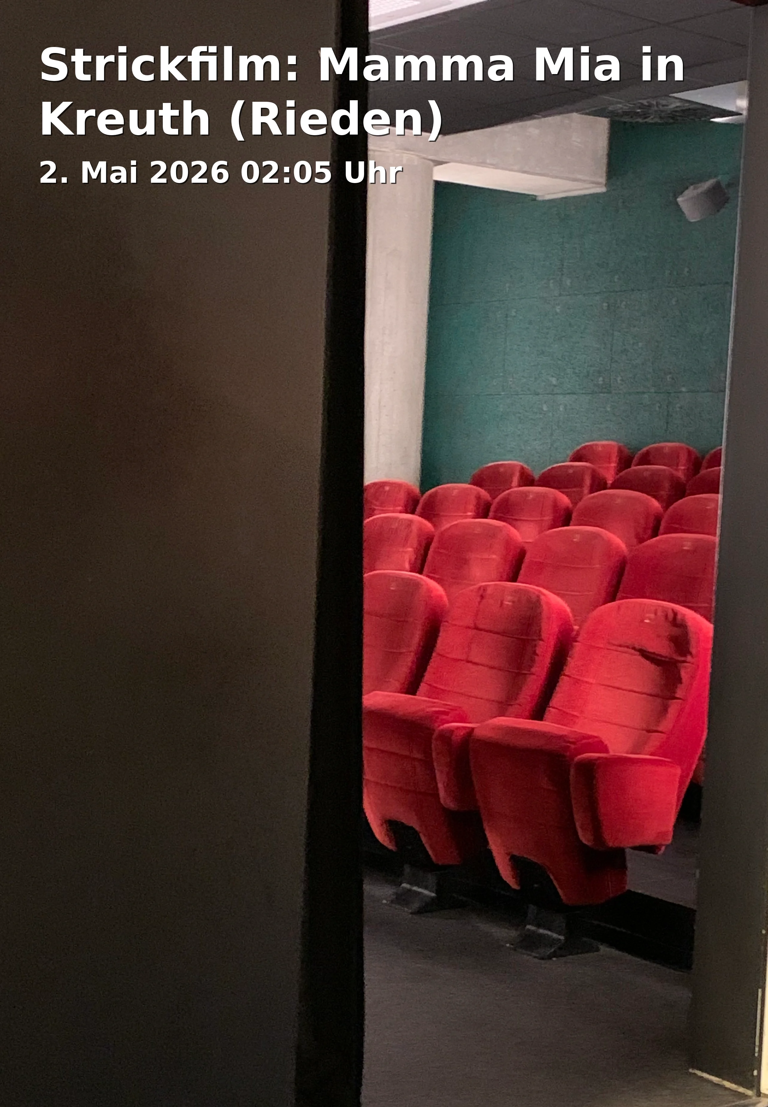 Event: Strickfilm: Mamma Mia in Kreuth (Rieden)