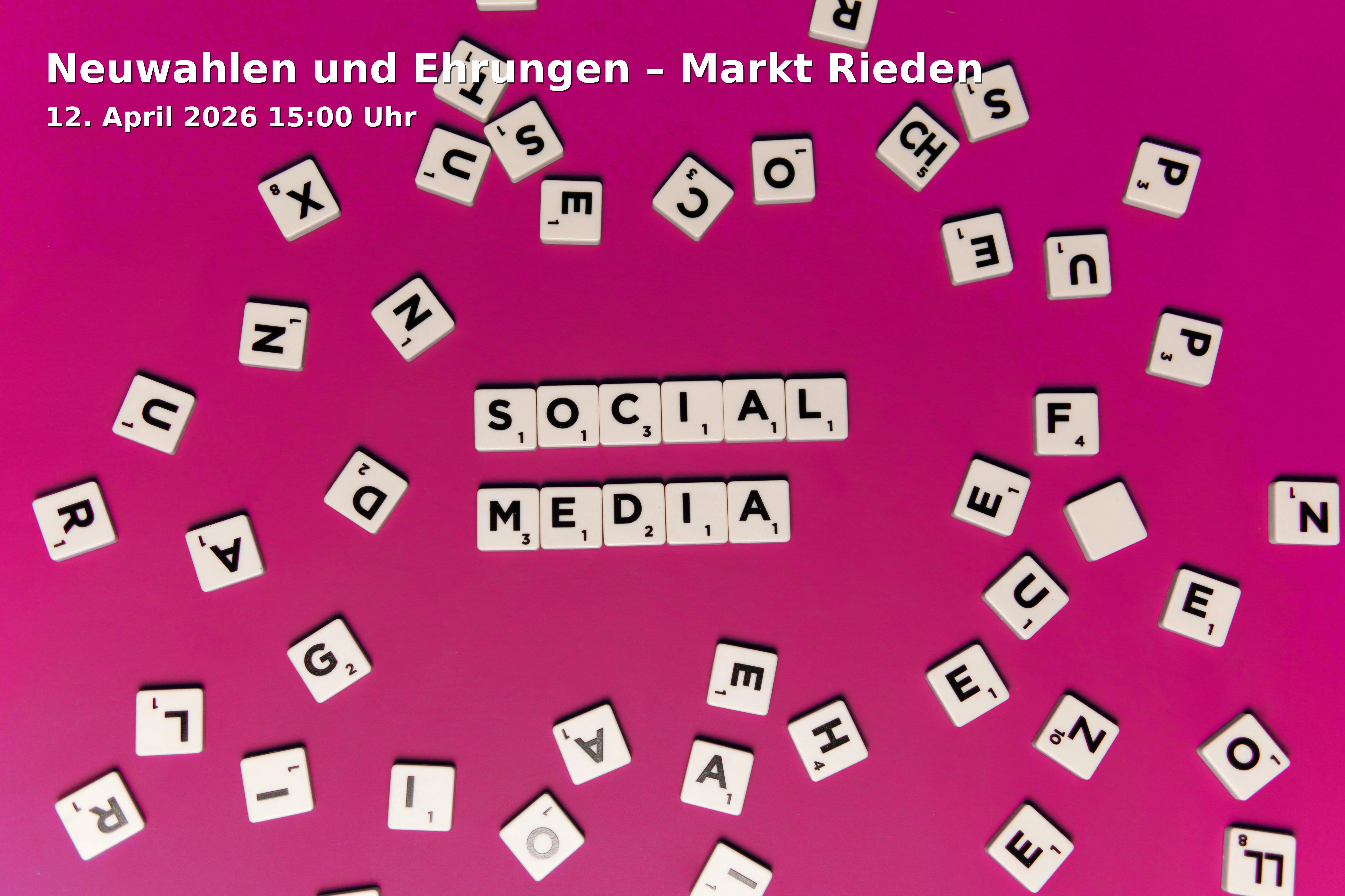 Event: Neuwahlen und Ehrungen – Markt Rieden