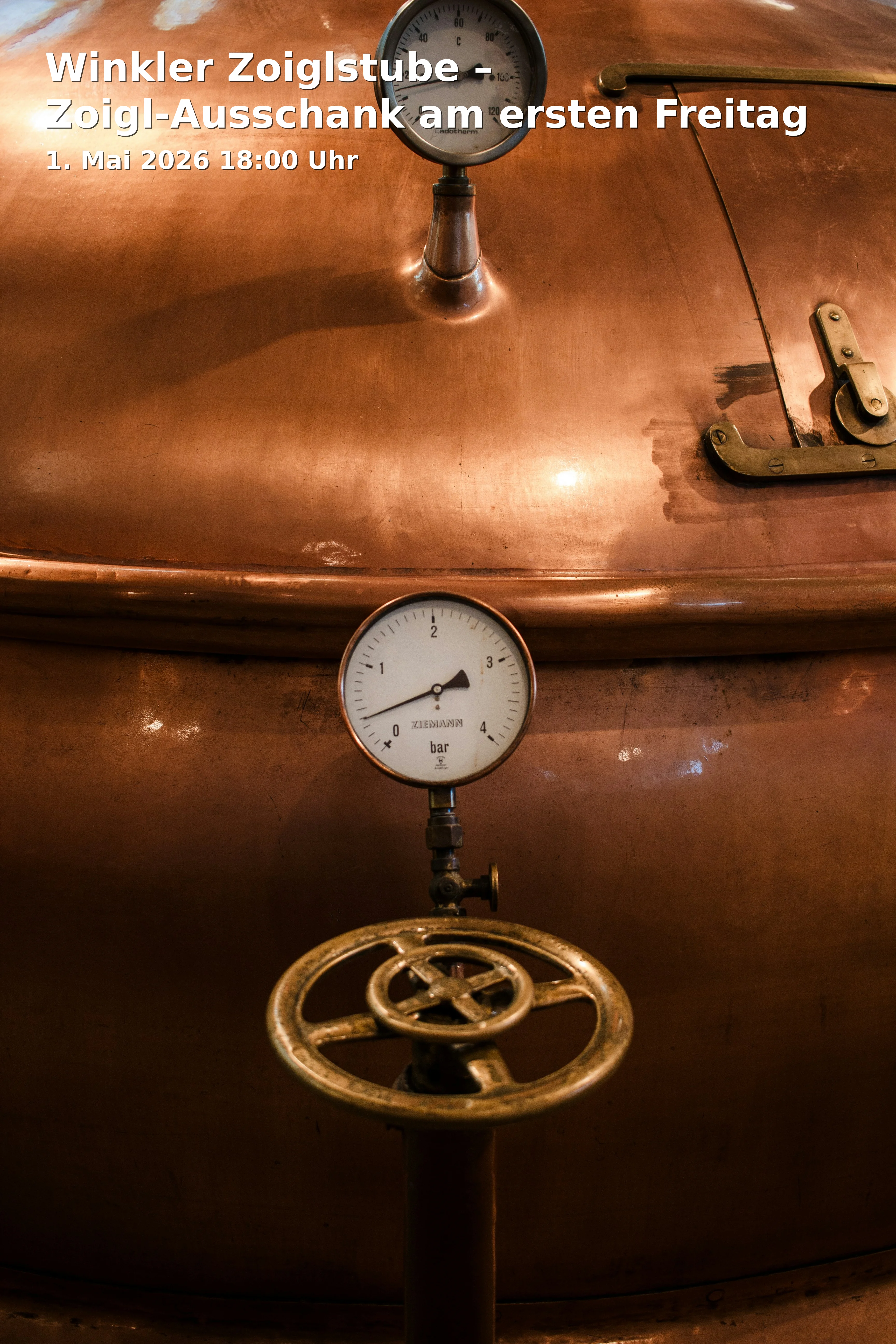 Event: Winkler Zoiglstube – Zoigl-Ausschank am ersten Freitag