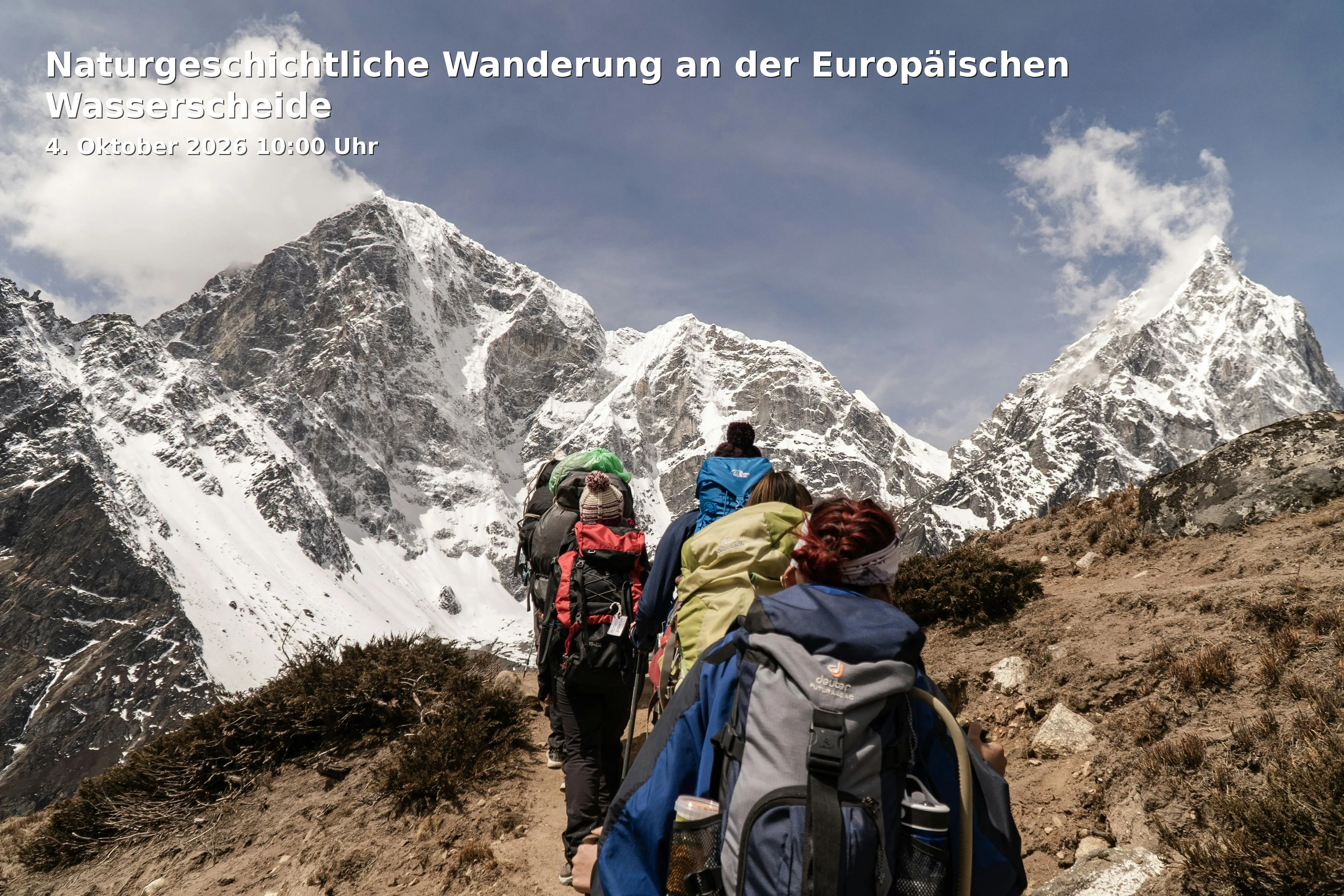 Event: Natural History Hike along the European Watershed