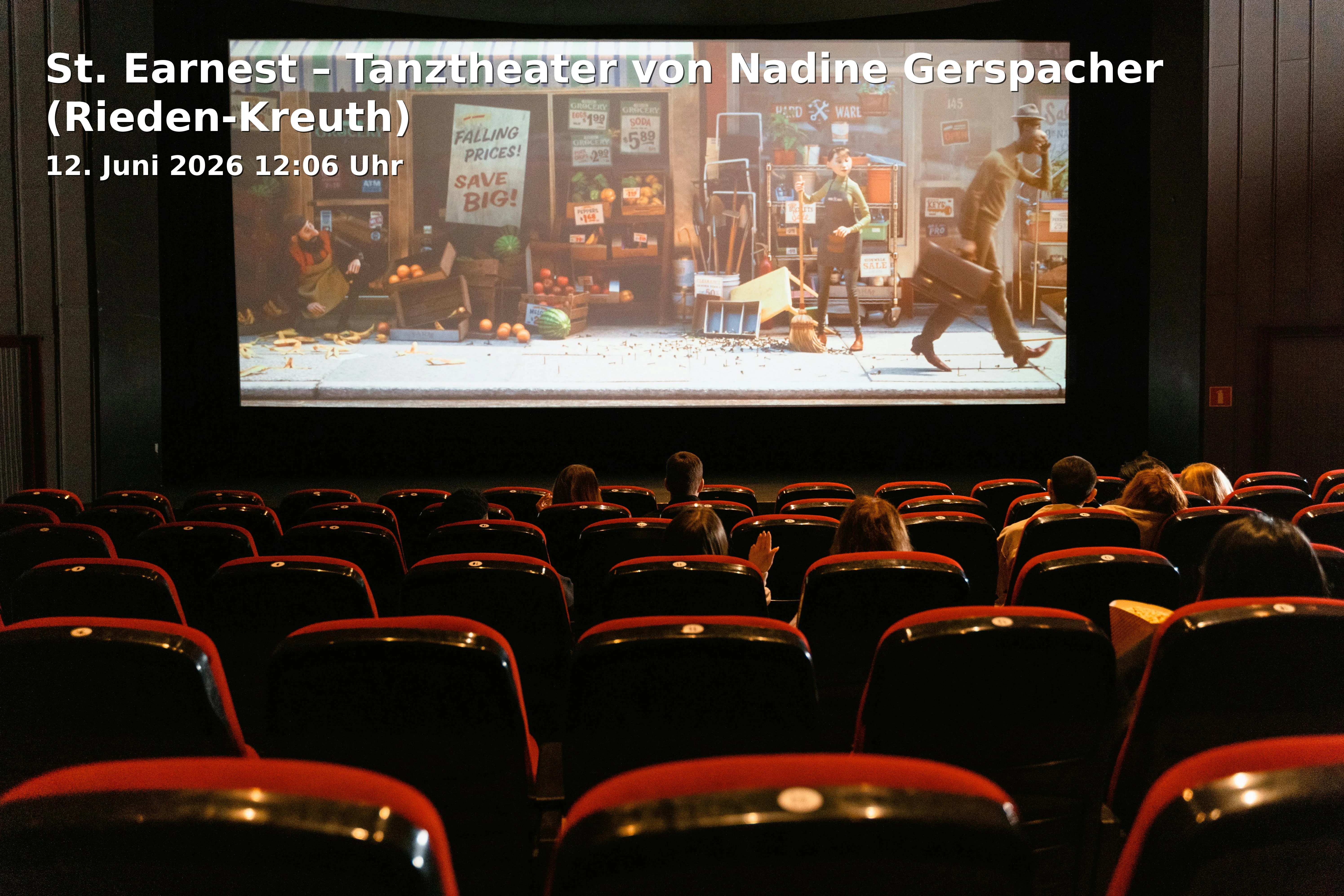 Event: St. Earnest – Tanztheater von Nadine Gerspacher (Rieden-Kreuth)