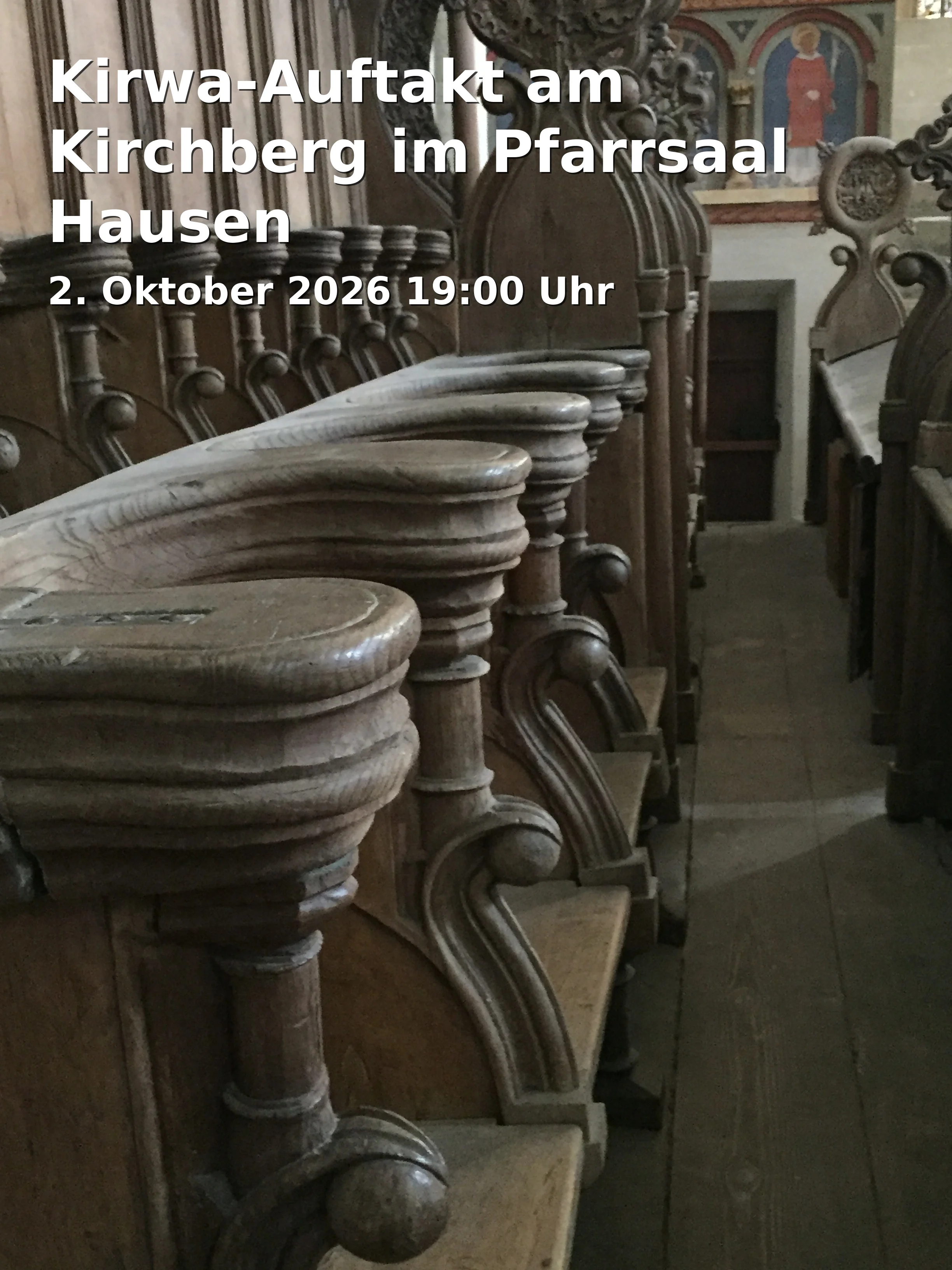 Event: Kirwa-Auftakt am Kirchberg im Pfarrsaal Hausen