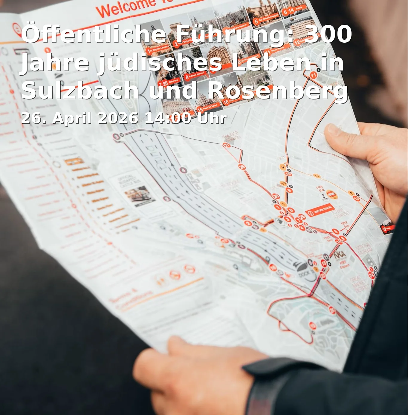 Event: Öffentliche Führung: 300 Jahre jüdisches Leben in Sulzbach und Rosenberg