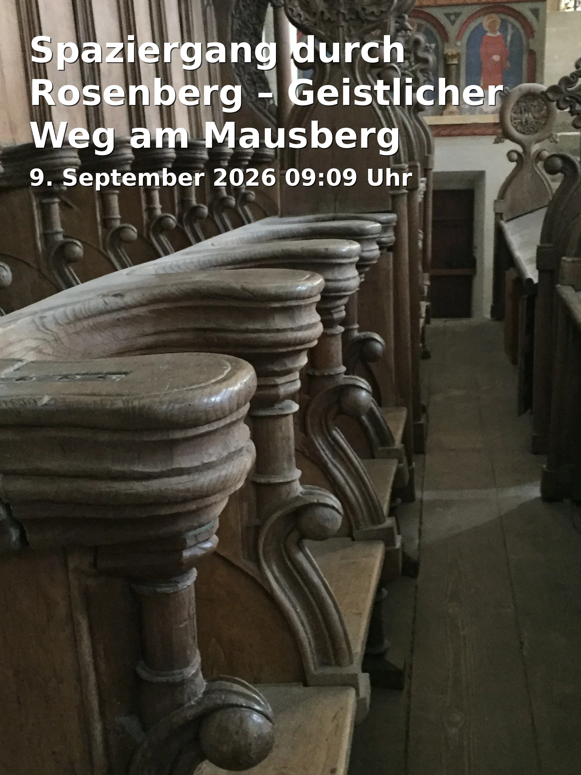 Event: Spaziergang durch Rosenberg – Geistlicher Weg am Mausberg