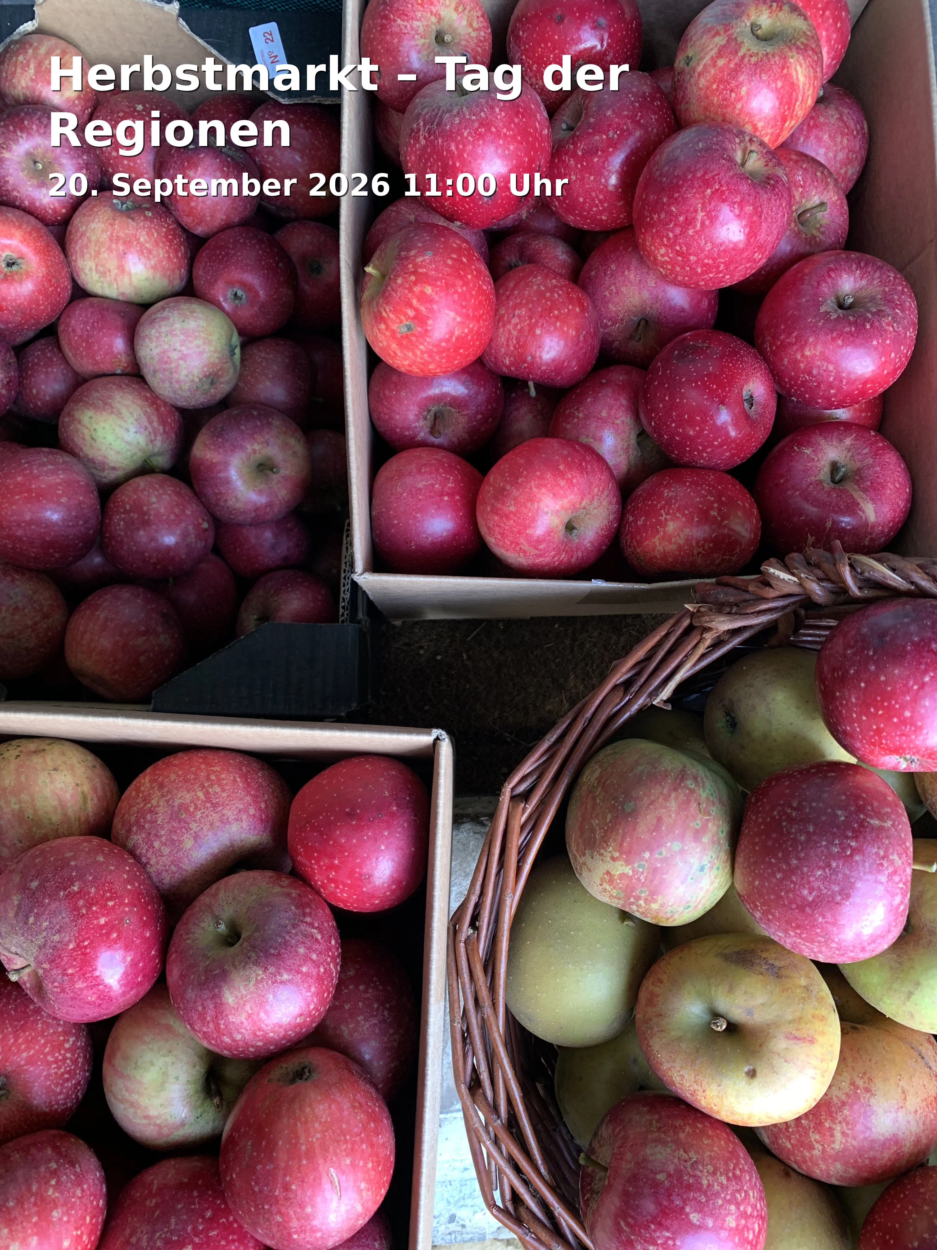 Event: Herbstmarkt – Tag der Regionen