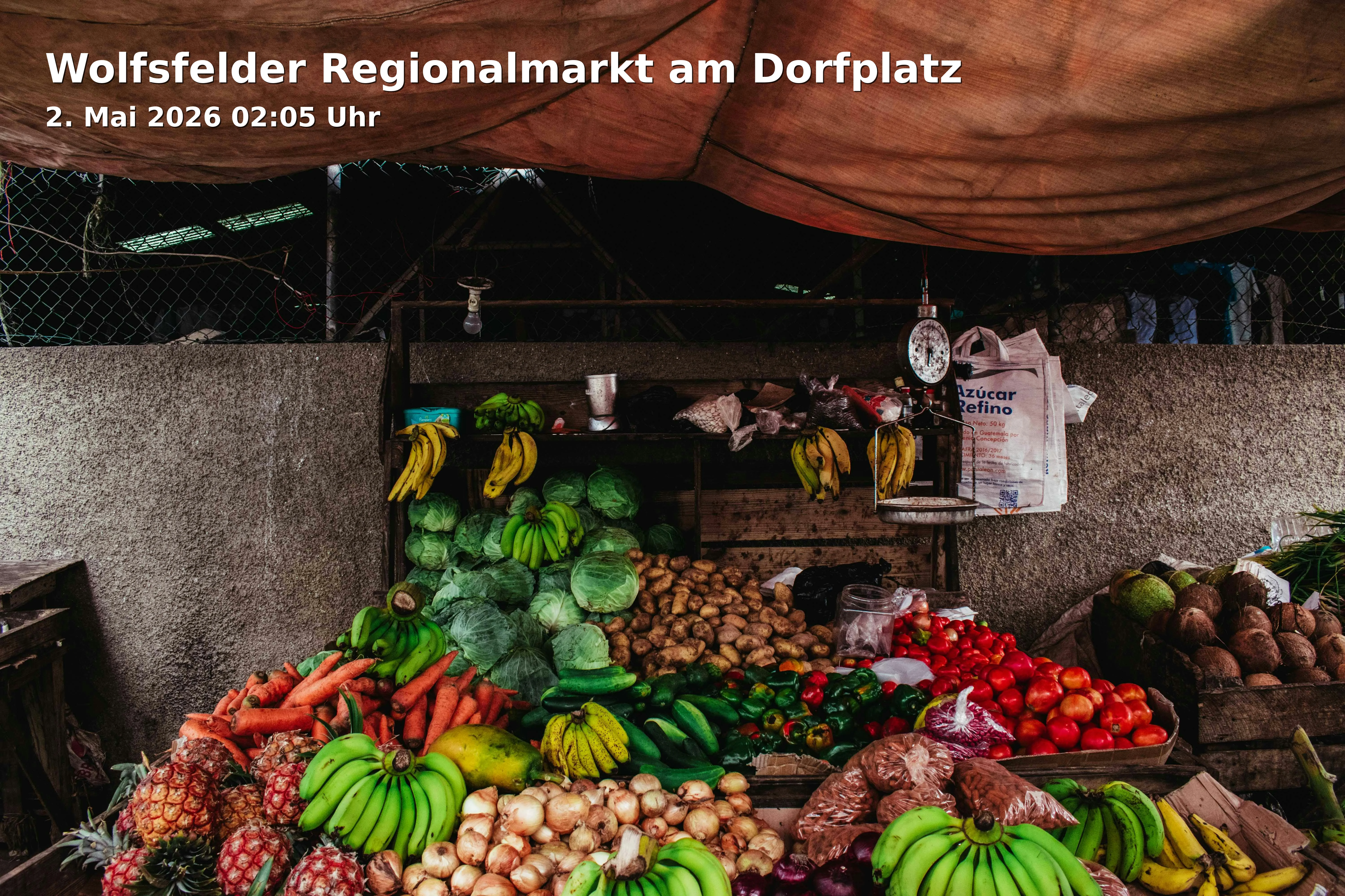 Event: Wolfsfelder Regionalmarkt am Dorfplatz
