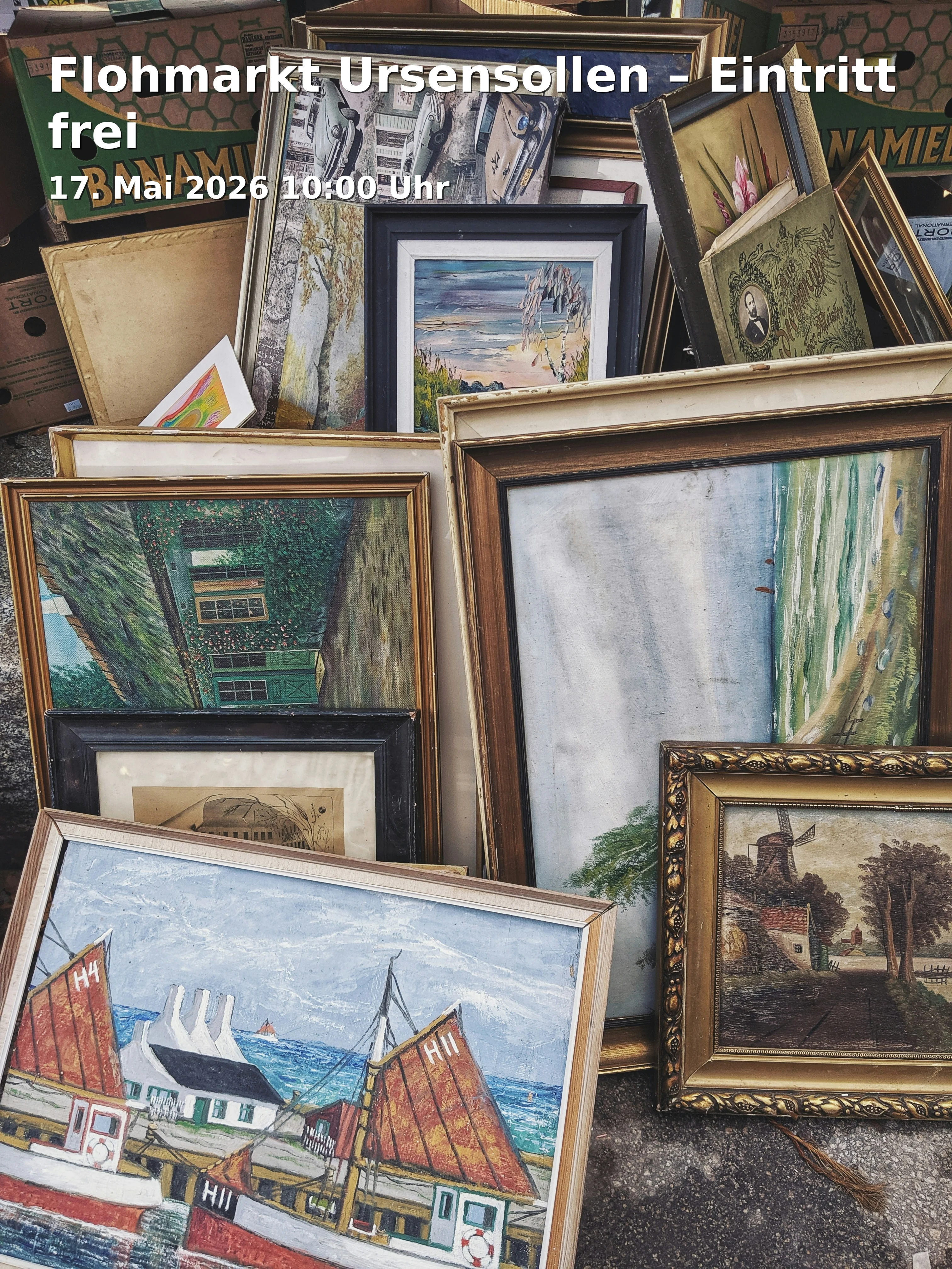 Event: Flohmarkt Ursensollen – Eintritt frei