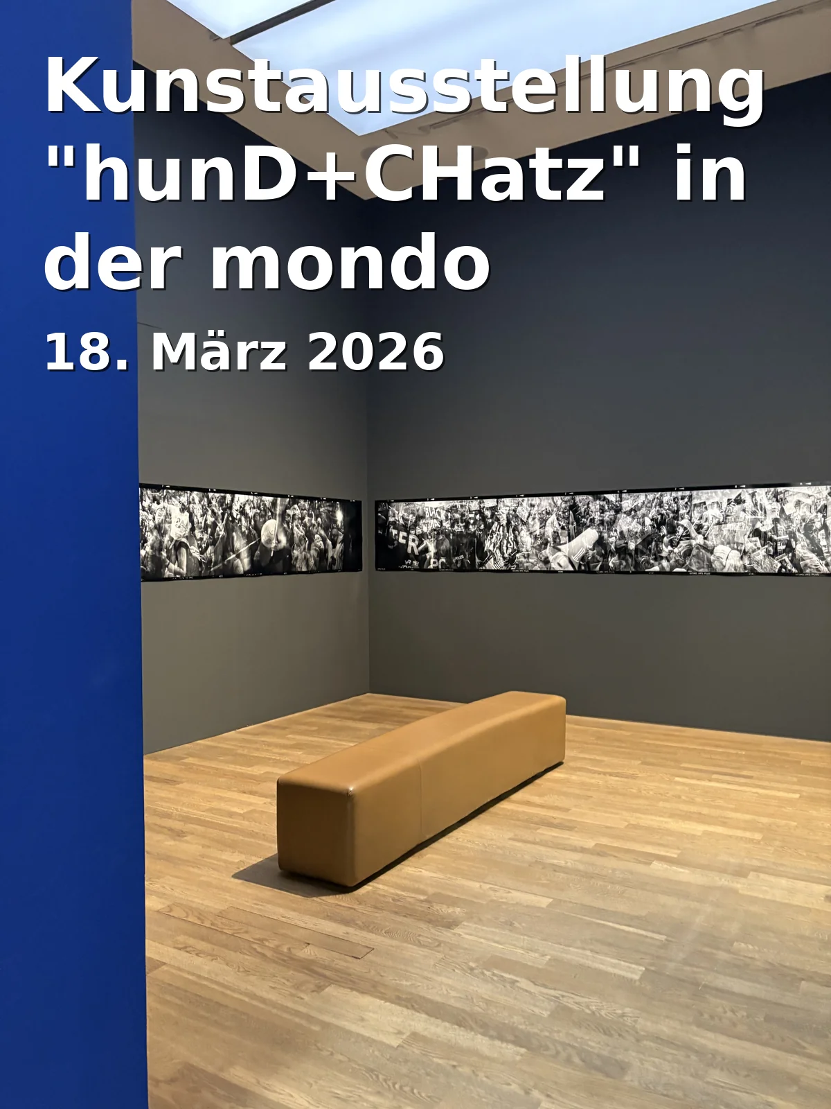 Art Exhibition "hunD+CHatz" in the mondo gallery