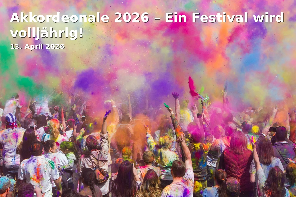 Akkordeonale 2026 – Ein Festival wird volljährig!