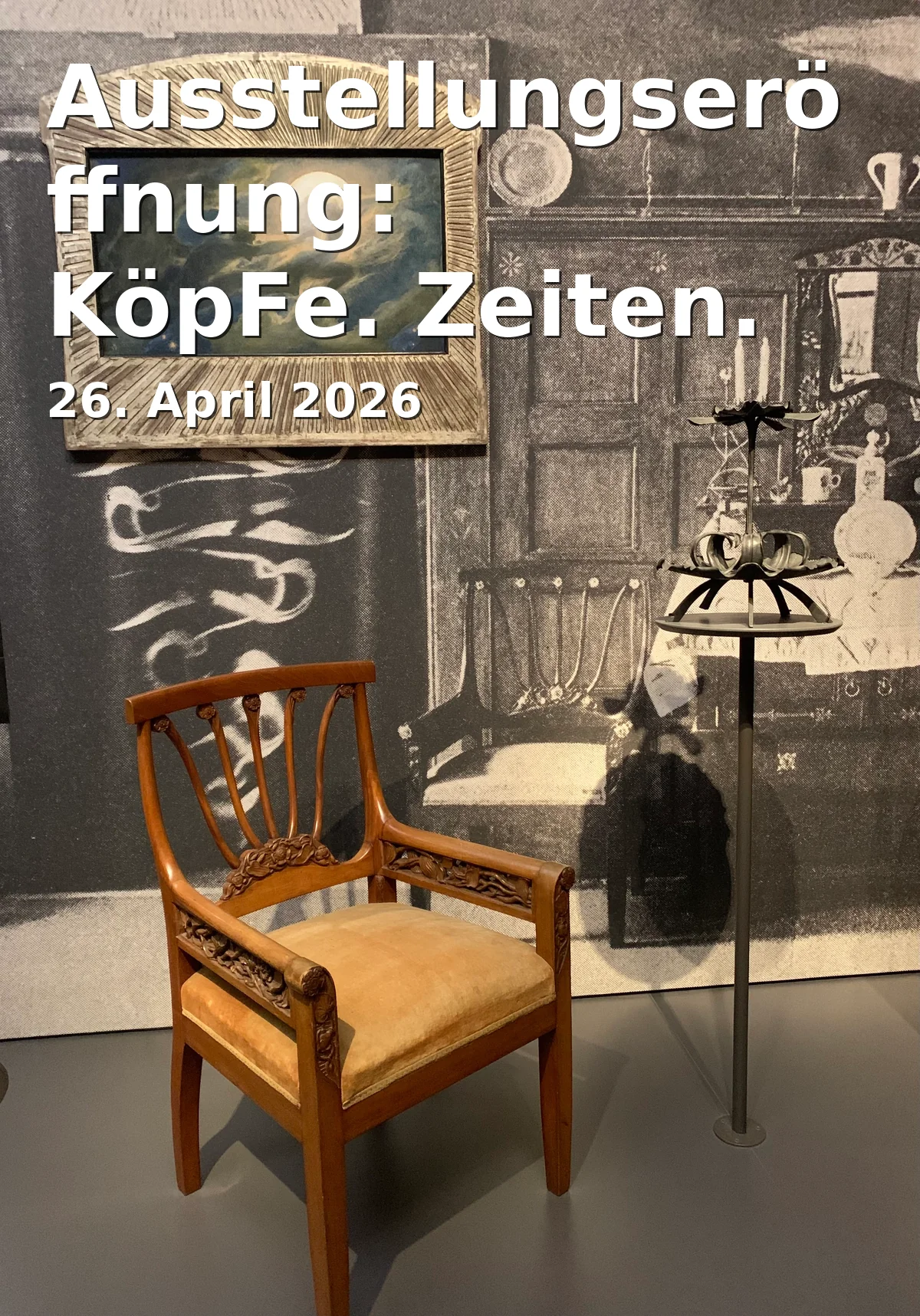 Event: Ausstellungseröffnung: KöpFe. Zeiten. Geschichte(n)