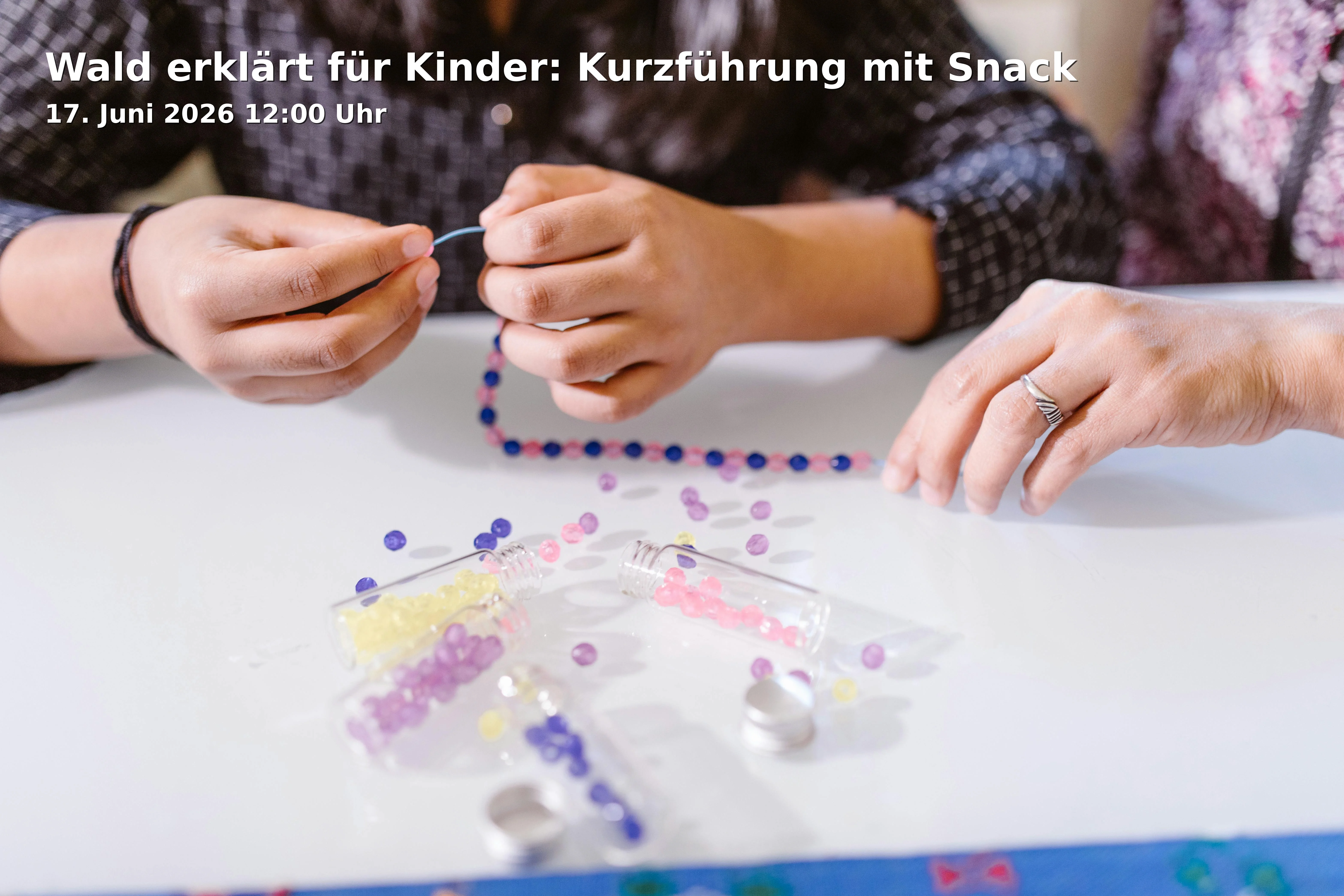 Event: Wald erklärt für Kinder: Kurzführung mit Snack