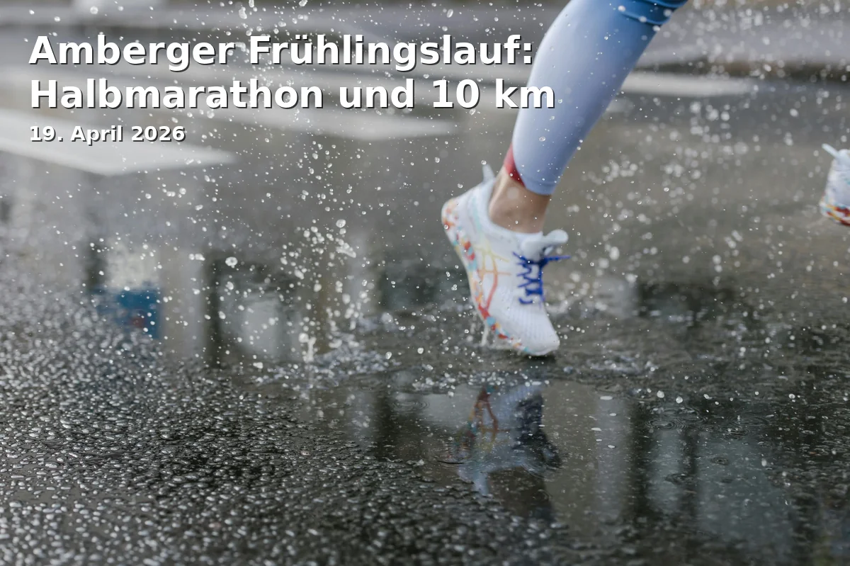 Event: Amberger Frühlingslauf: Halbmarathon und 10 km