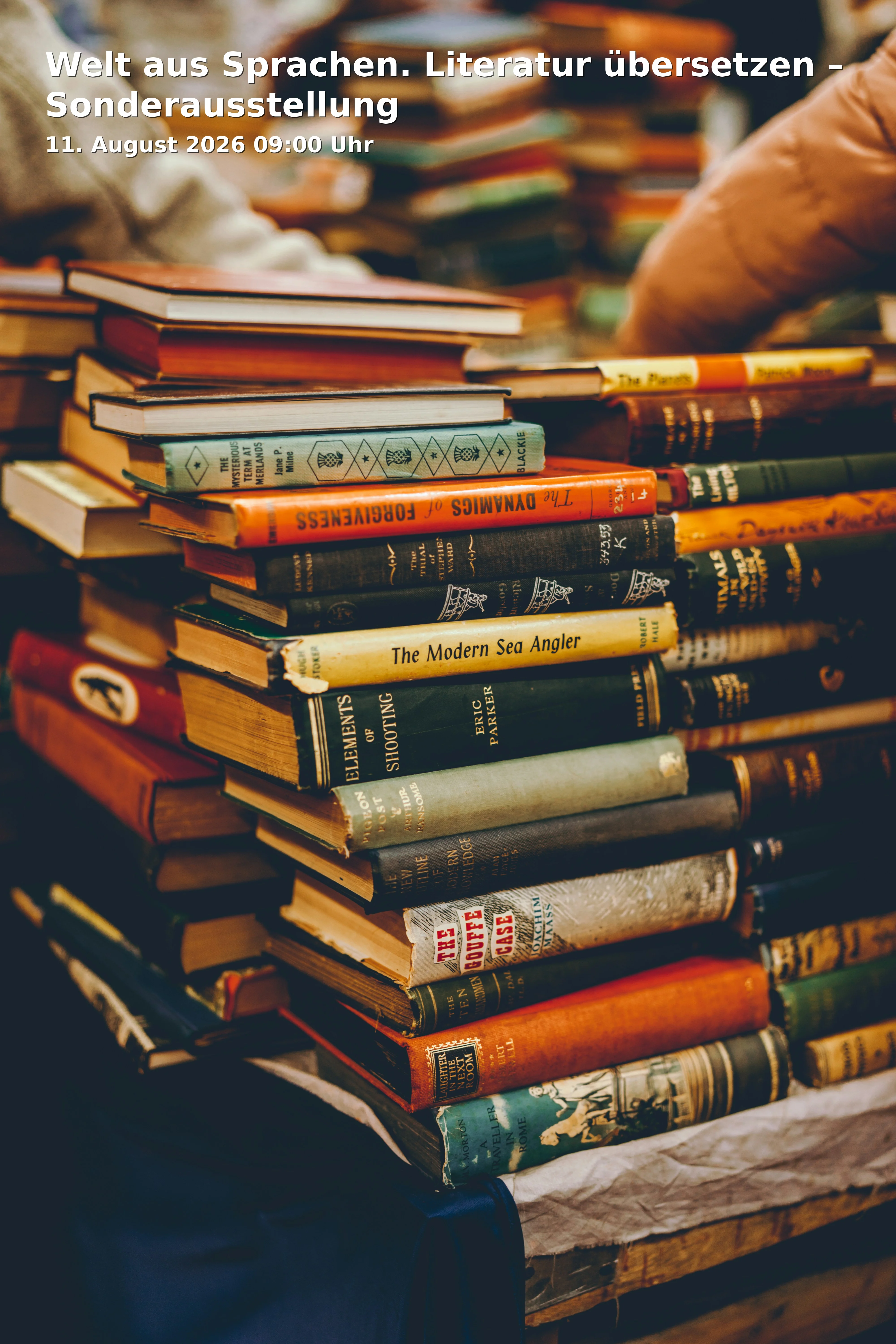 Event: World of Languages. Translating Literature – Special Exhibition