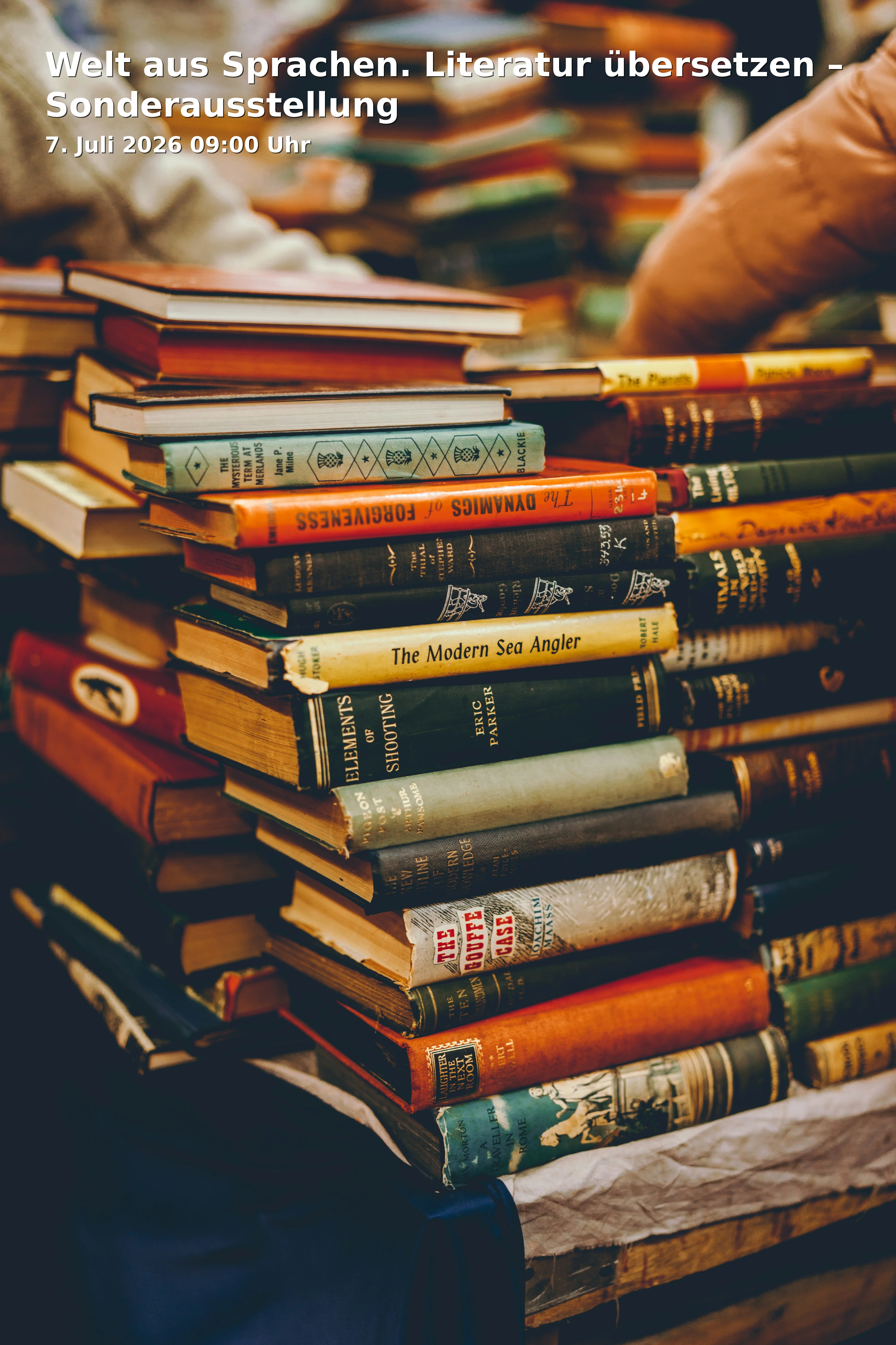 Event: World of Languages. Translating Literature – Special Exhibition