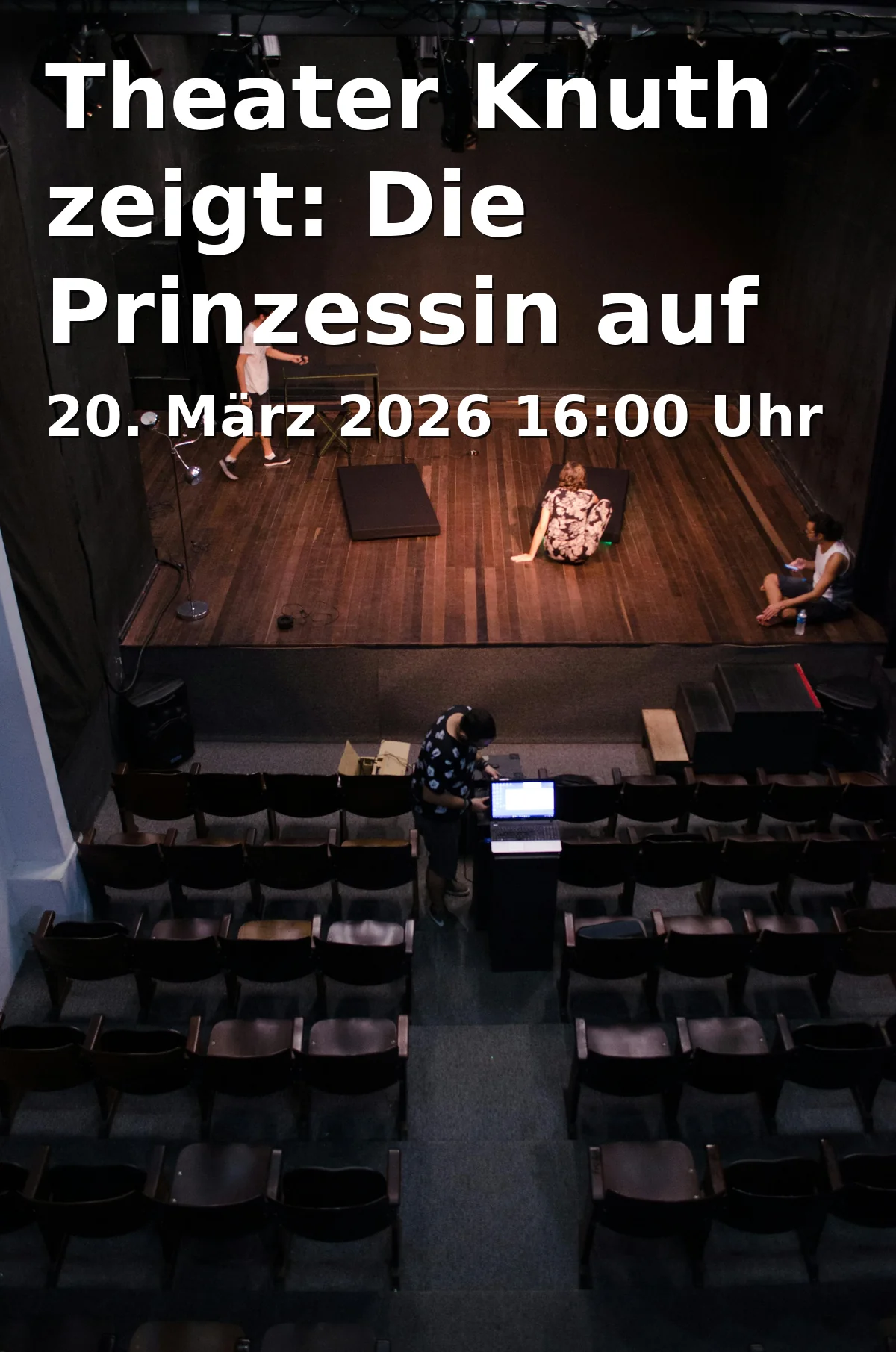 Theater Knuth zeigt: Die Prinzessin auf der Erbse