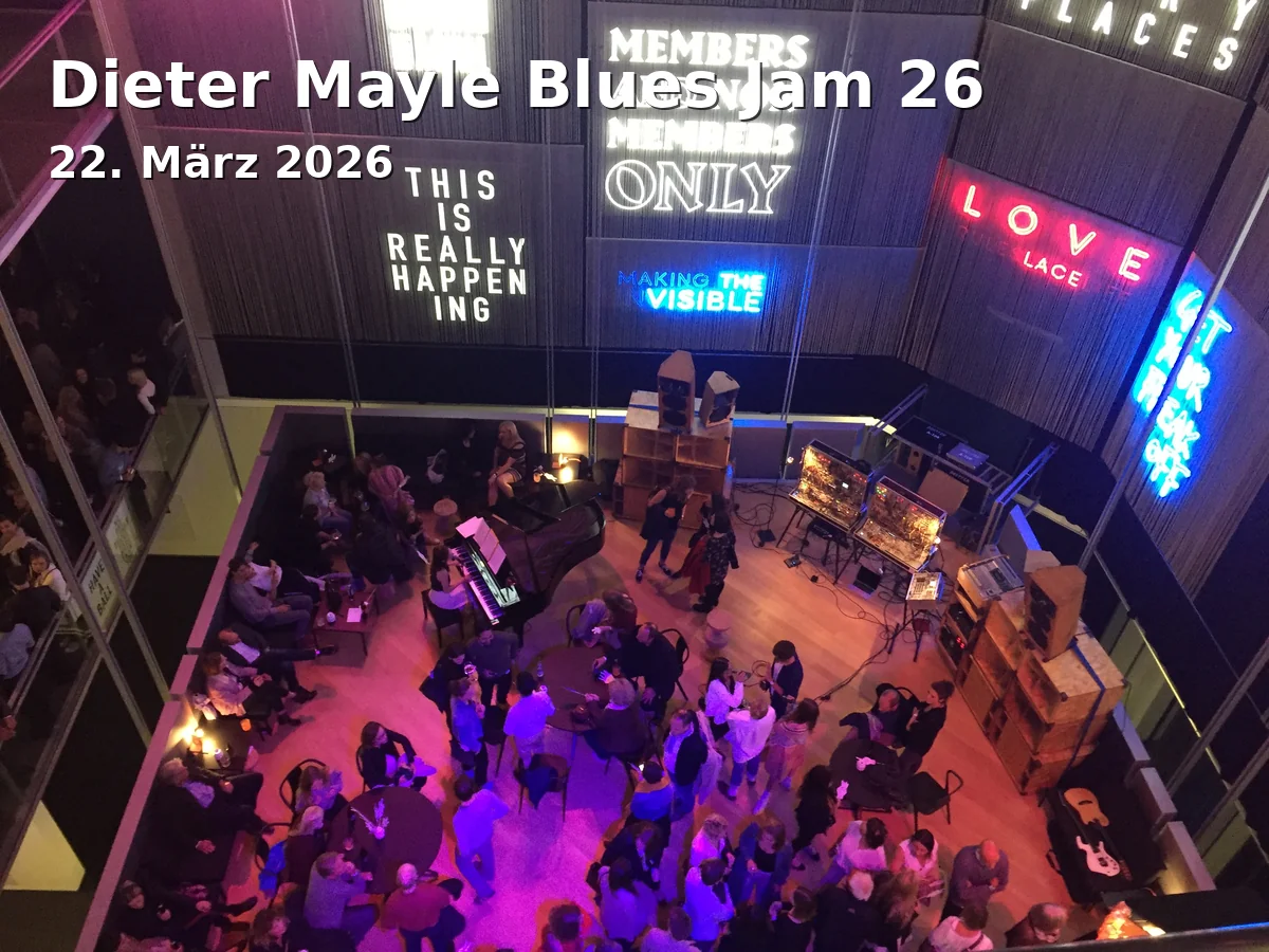 Dieter Mayle Blues Jam 26