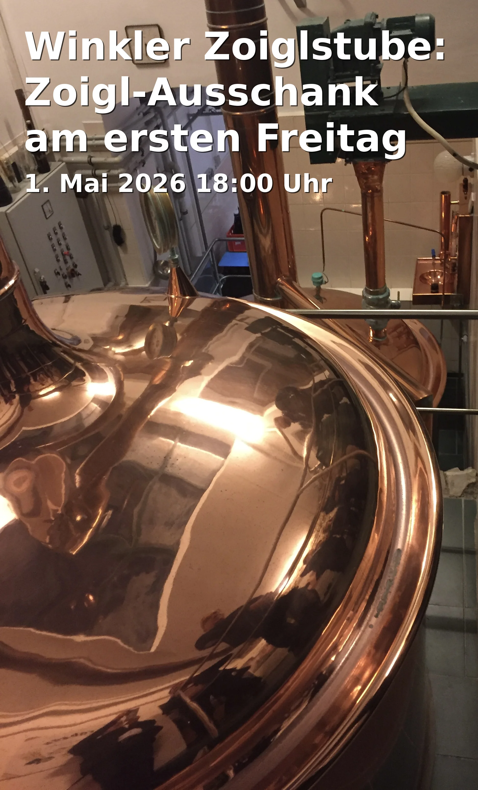 Event: Winkler Zoiglstube: Zoigl-Ausschank am ersten Freitag im Monat