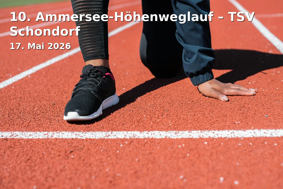 Event: 10. Ammersee-Höhenweglauf – TSV Schondorf