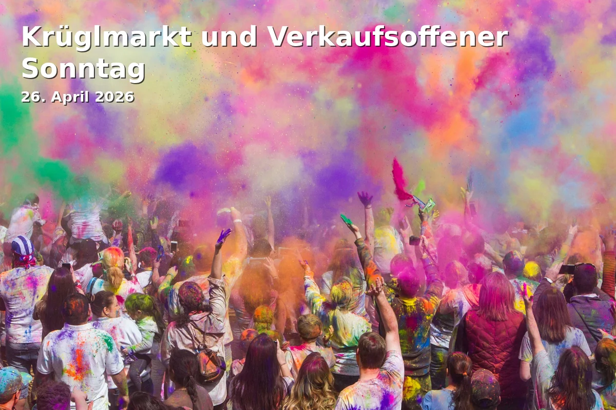 Event: Krüglmarkt und Verkaufsoffener Sonntag