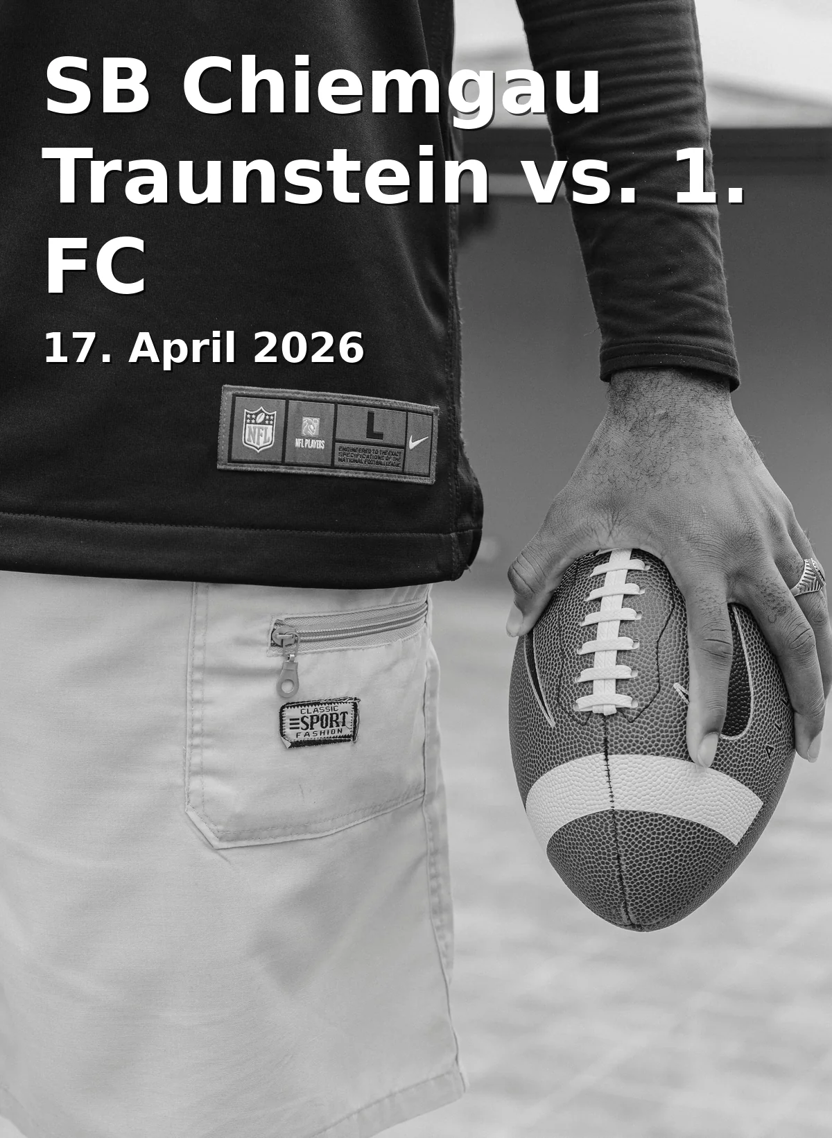 Event: SB Chiemgau Traunstein vs. 1. FC Garmisch-Partenkirchen in SB Chiemgau Traunstein, Seiboldstraße 4, 83278 Traunstein on 17. April 2026